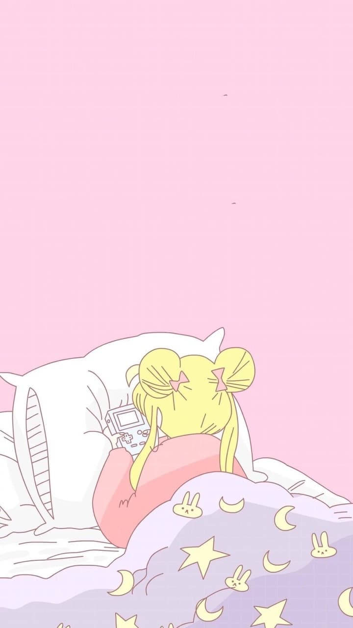 Sleeping Usagi Sailor Moon Iphone