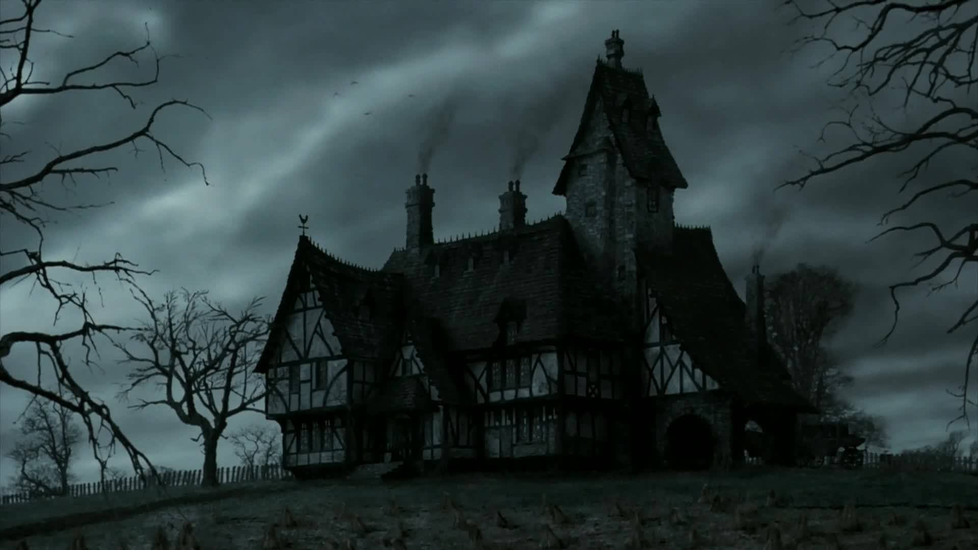 Sleepy Hallow Haunted House Background