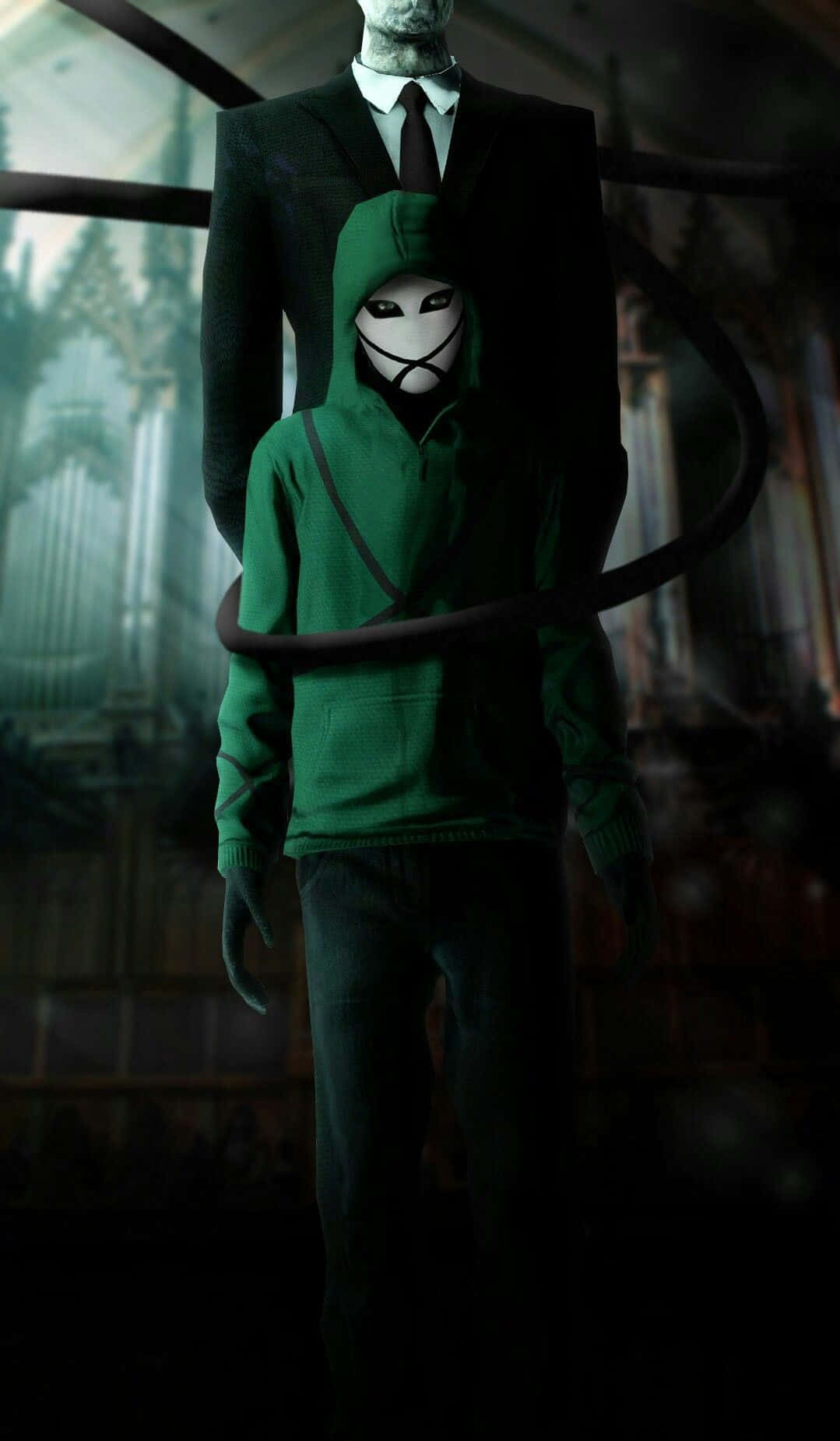 Slender Man Creepypasta Background