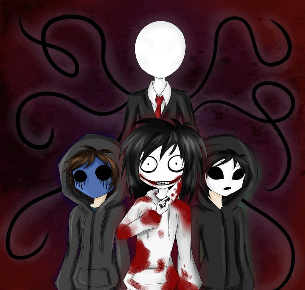 Slenderman By Slenderman Background