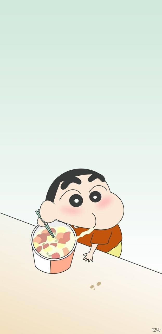 Slice Of Life Shin Chan Iphone Background