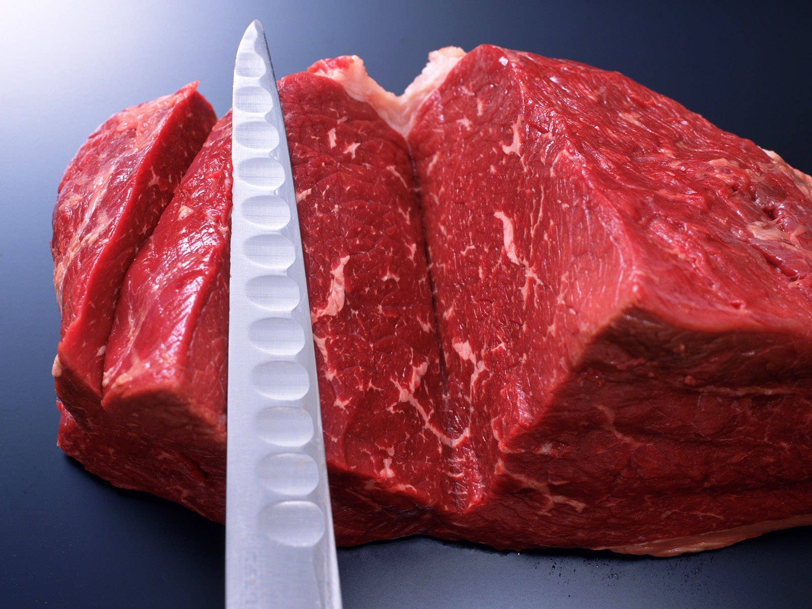 Sliced Raw Wagyu Beef Meat Background