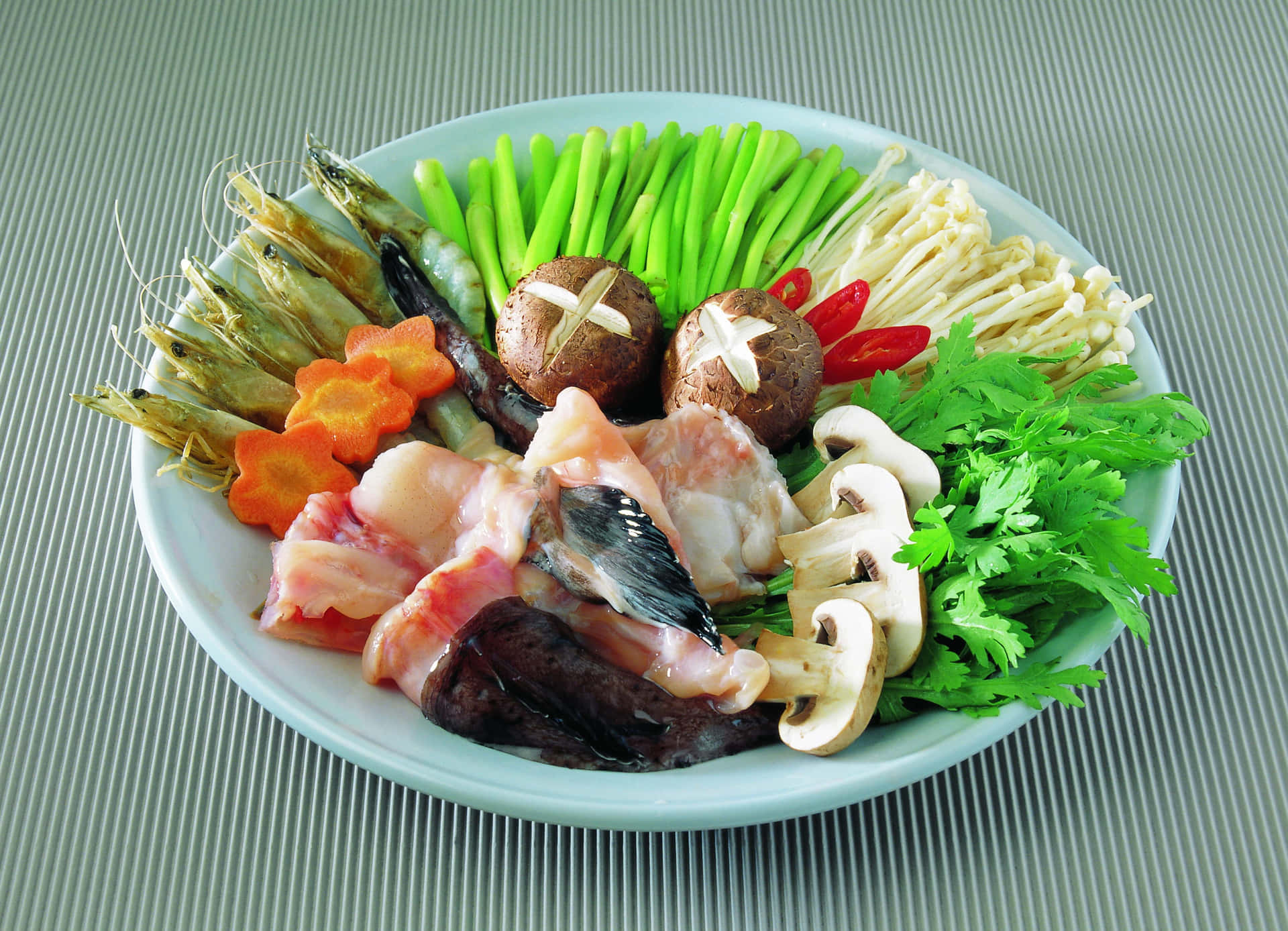 Slices Healthy Food Background