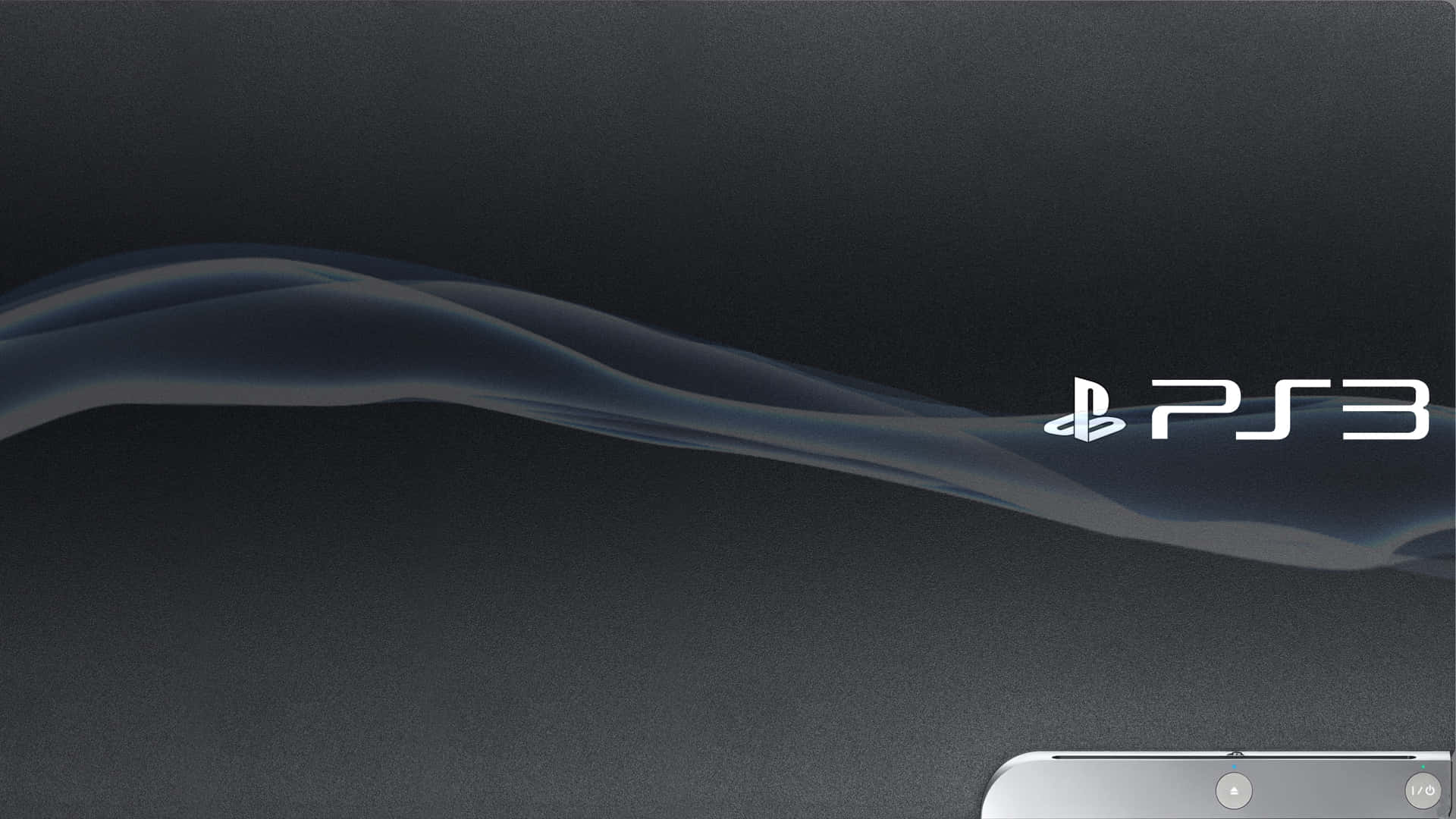 Slim Black Ps3 Background