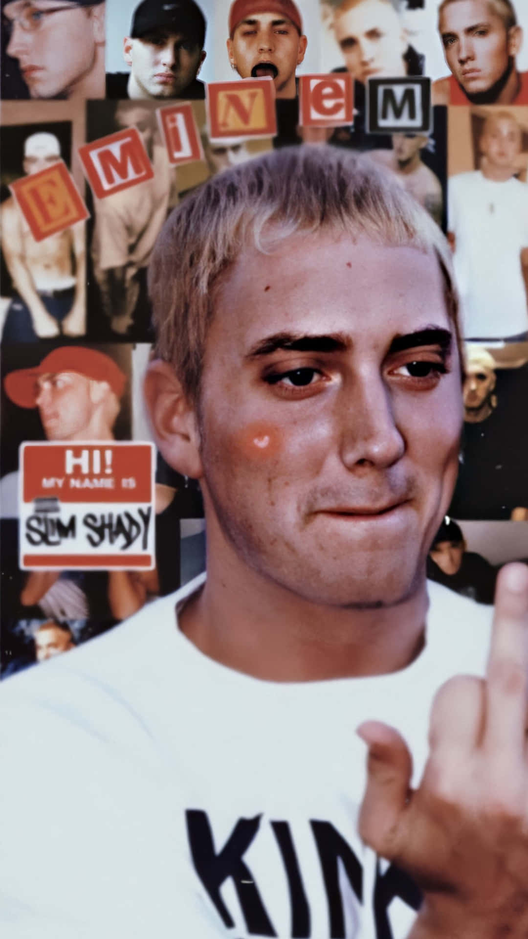Slim Shady Eminem Smiling Background