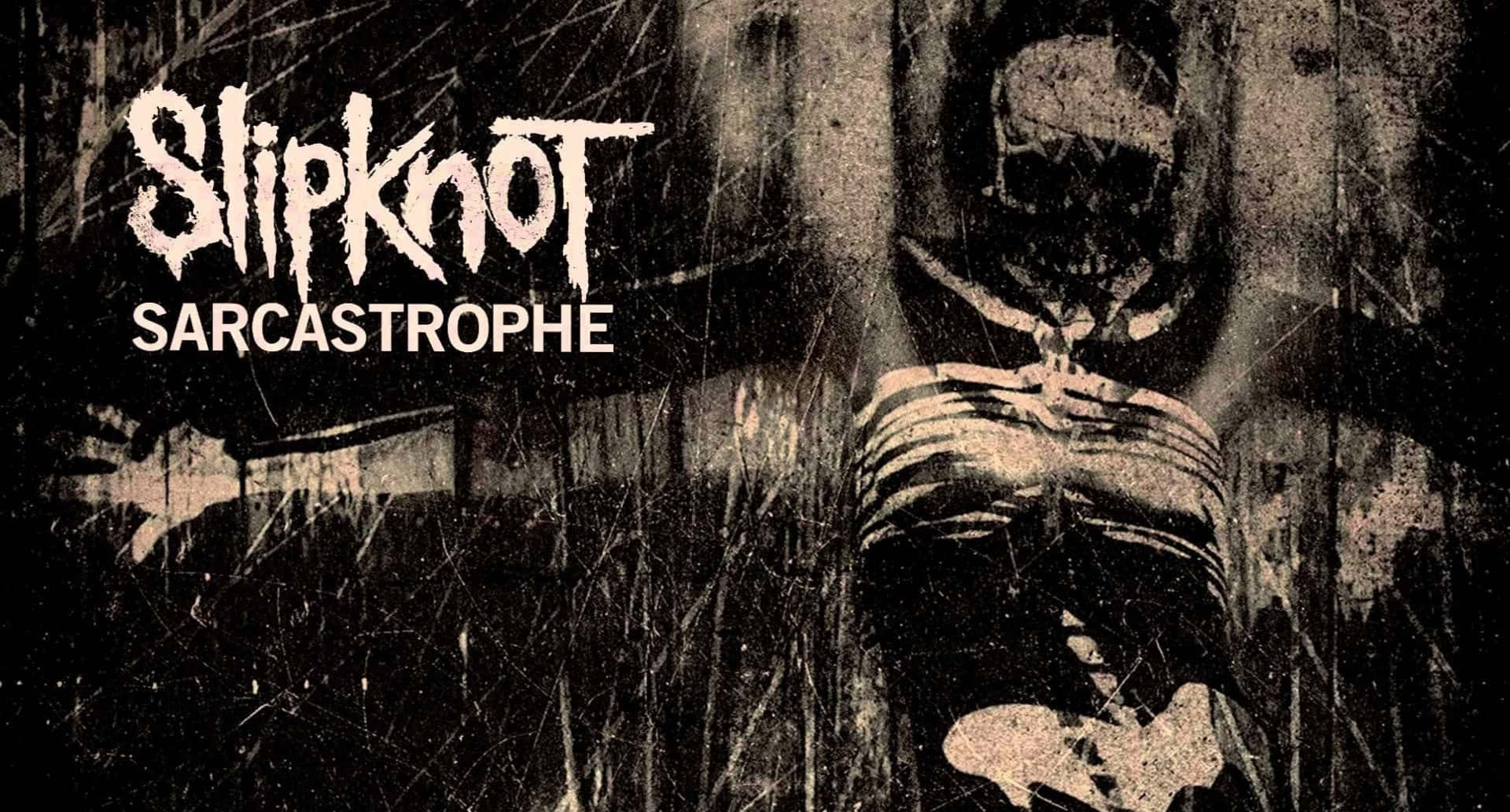 Slipknot Desktop Poster With Sarcastrophe Text