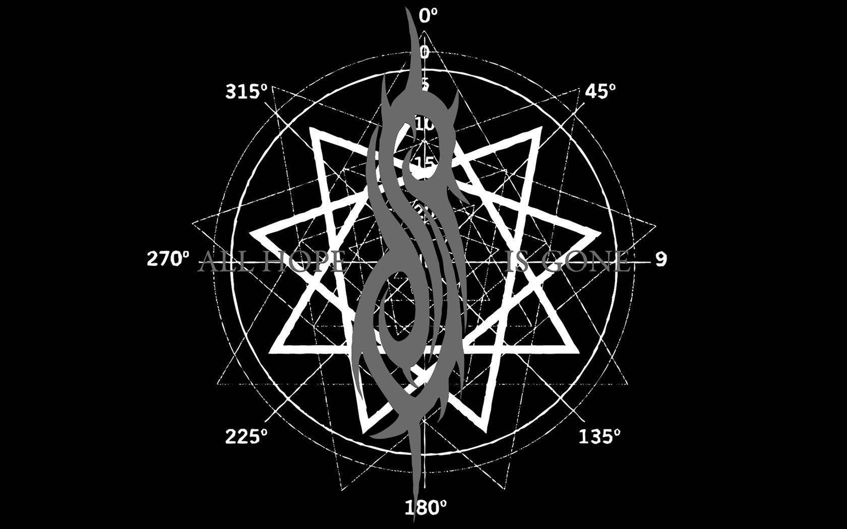 Slipknot Logo On Nine Star