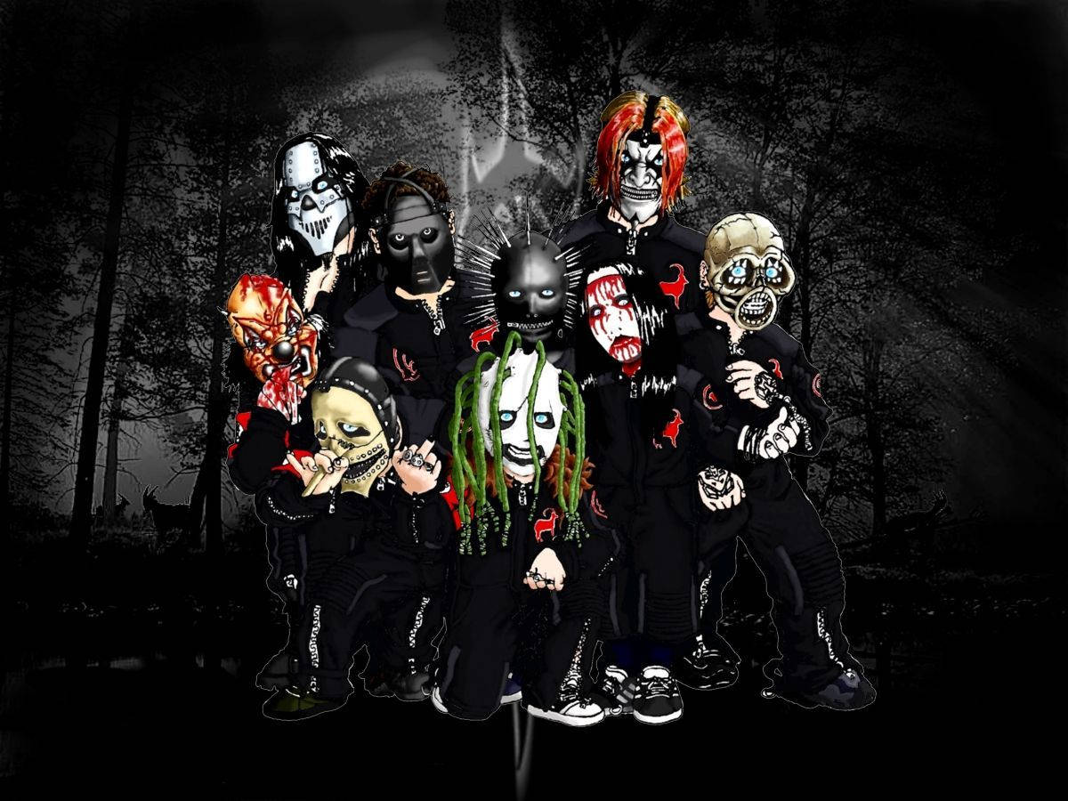 Slipknot Members As Toy Figurines