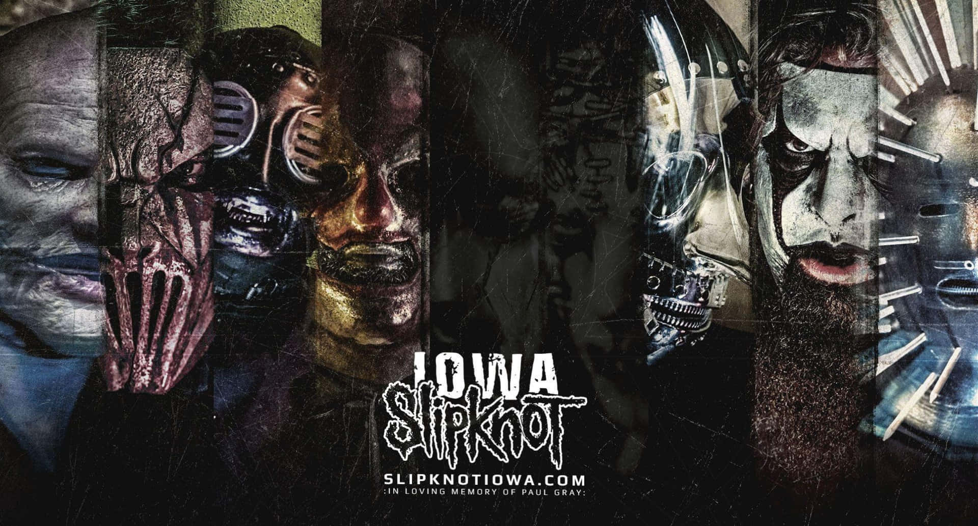 Slipknot Rocking A Crowd At A Live Concert. Background