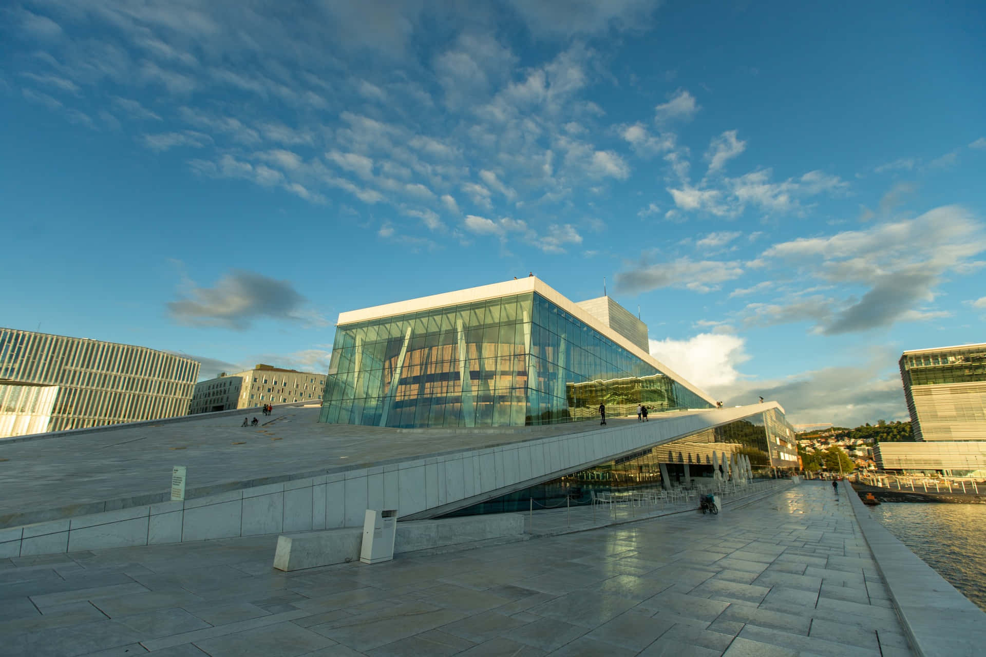 Slope Of The Oslo Opera House