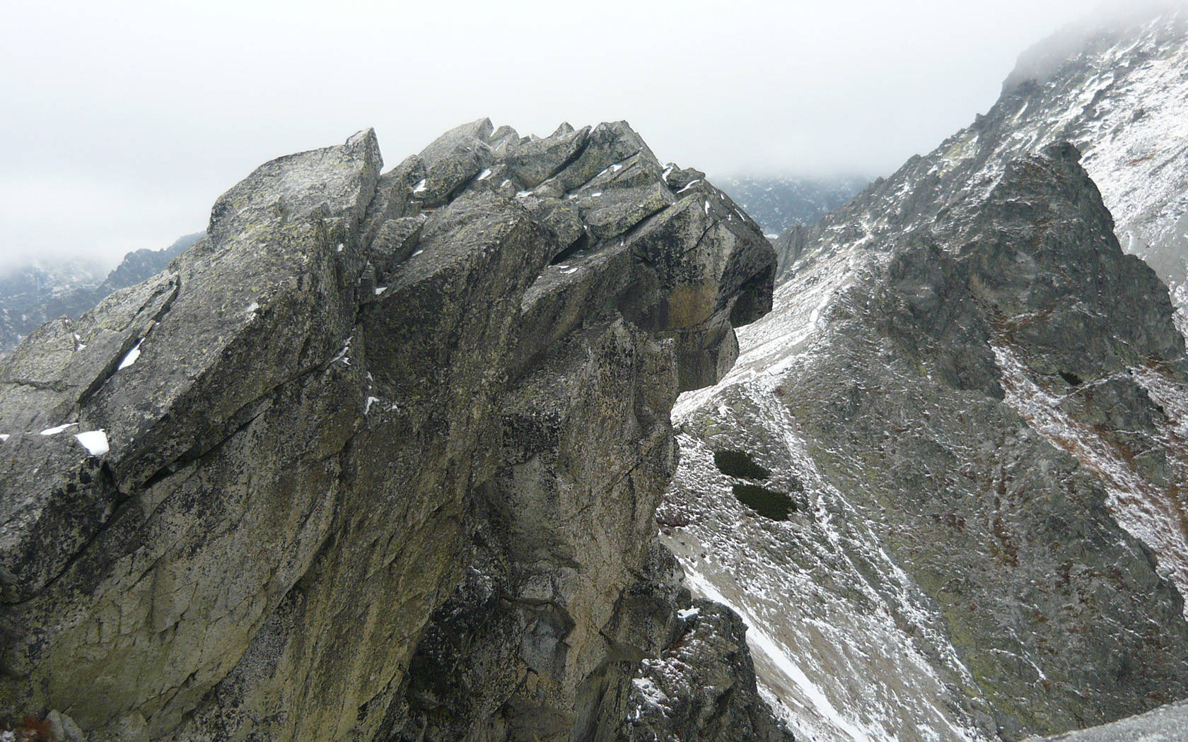 Slovakia Rock Mountain Background