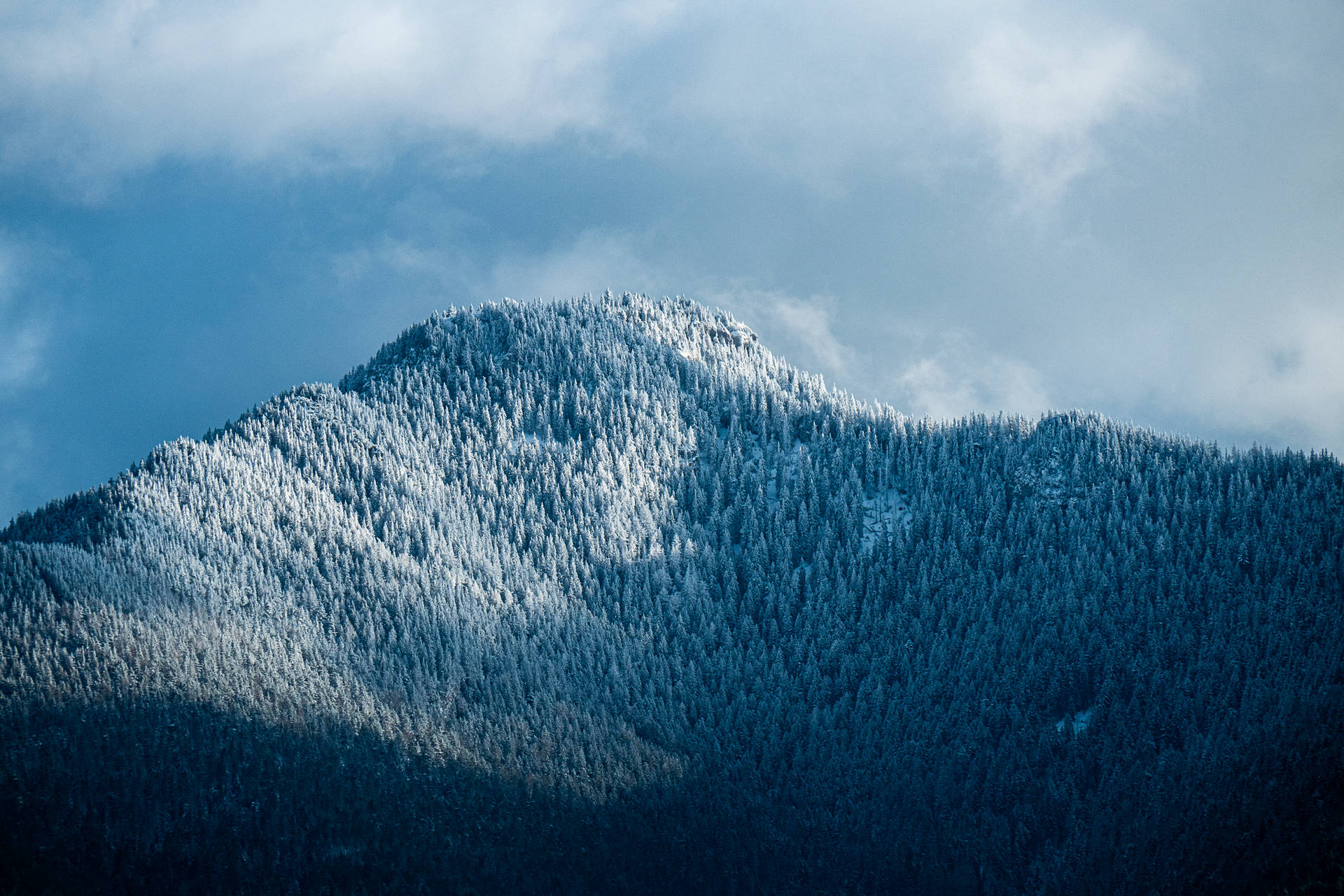 Slovakia Snow-covered Mountain