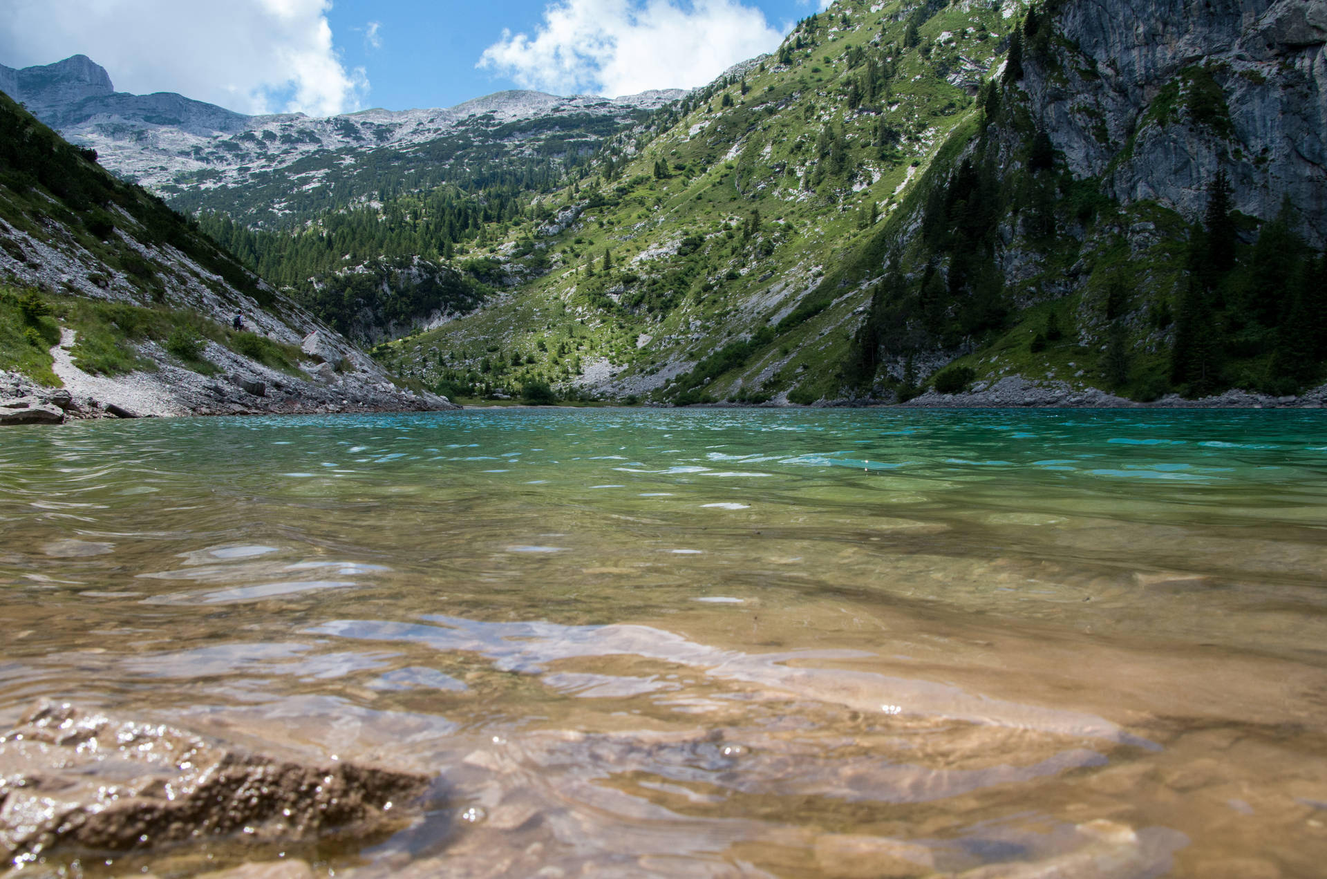 Slovenia Lake Krn