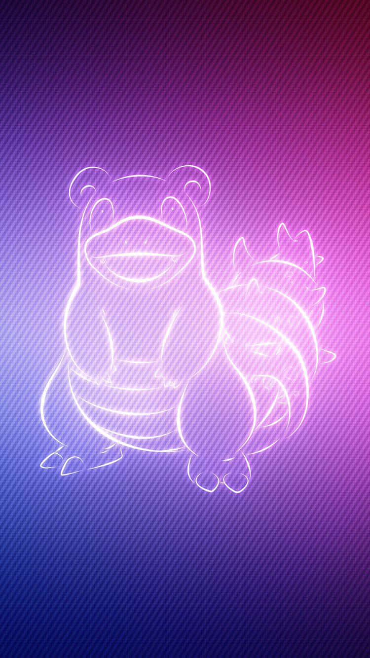 Slowbro Glowing Art