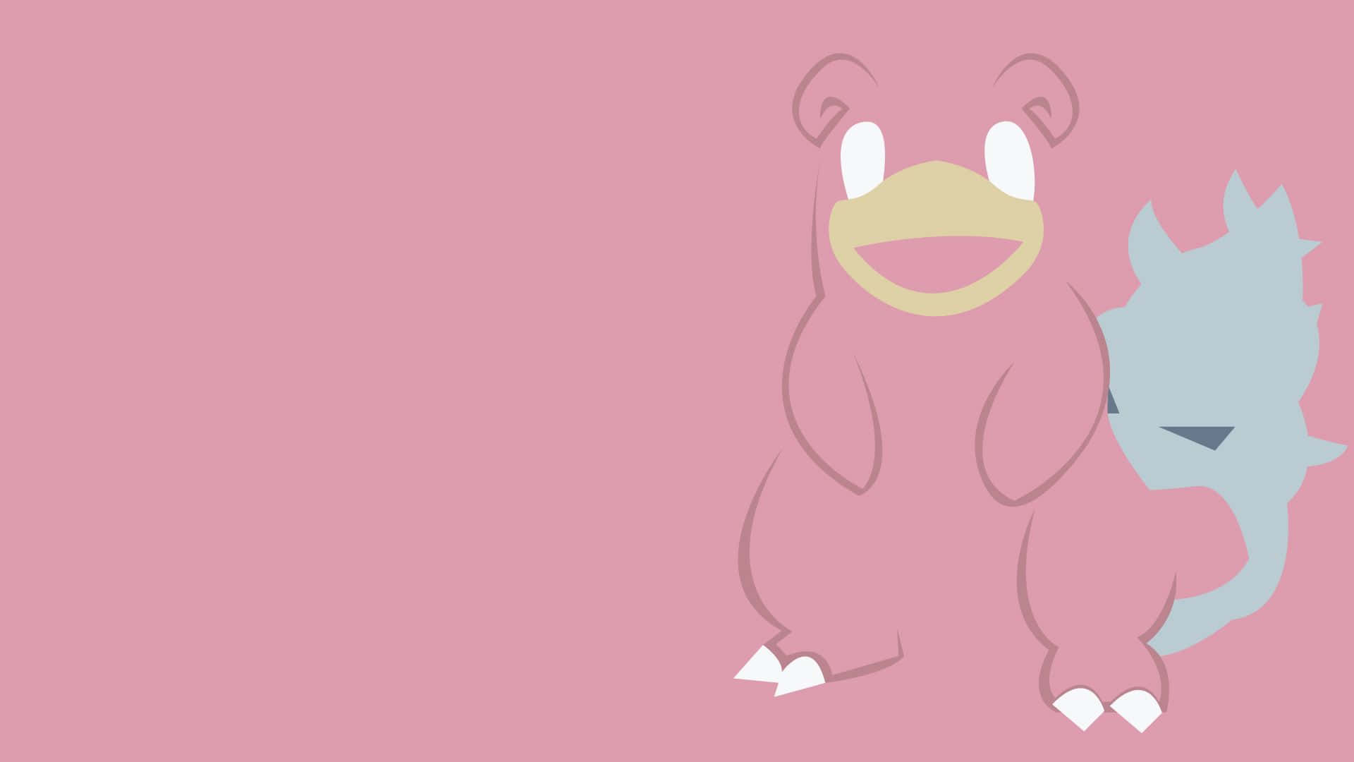 Slowbro Line Art