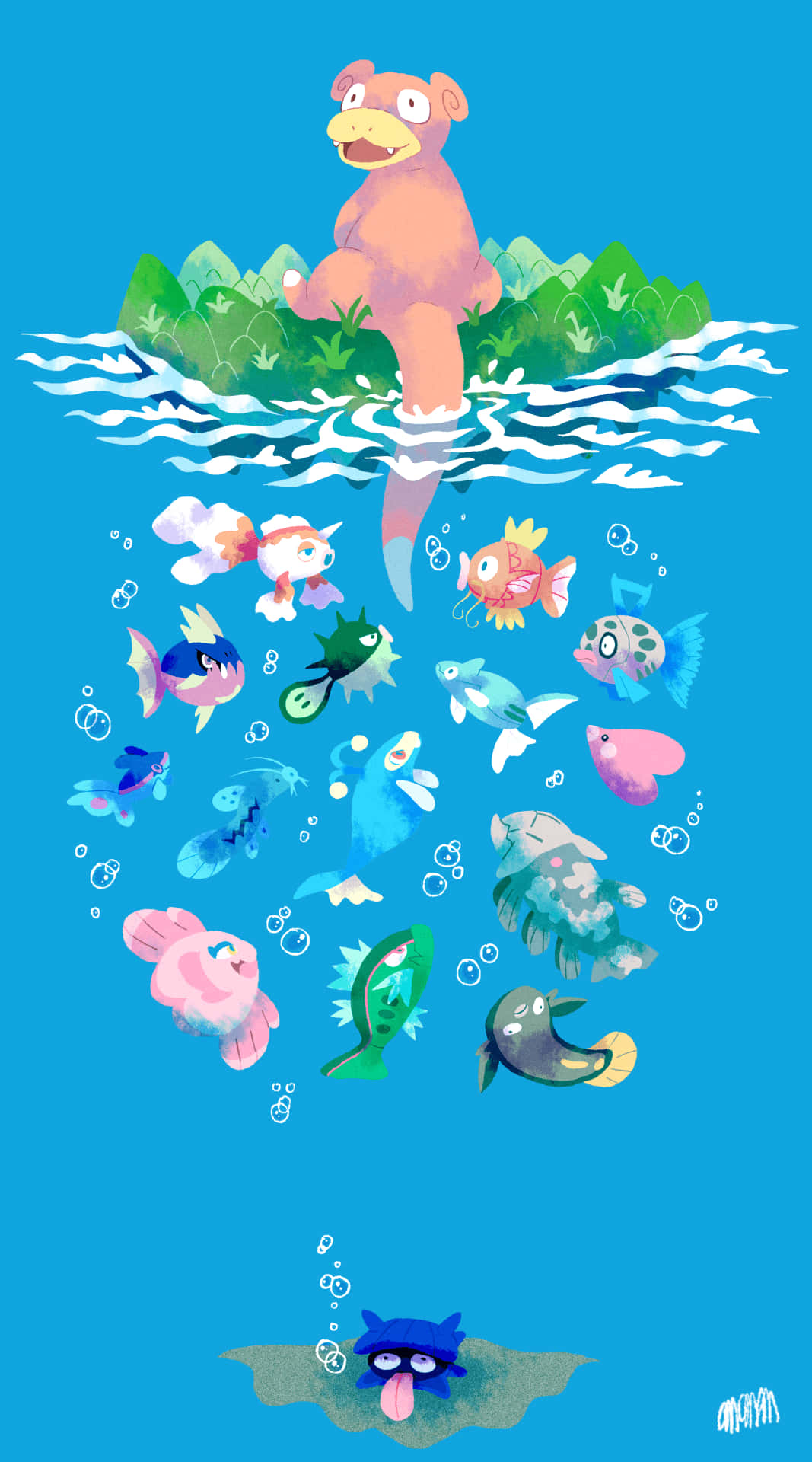 Slowbro With Pokemons