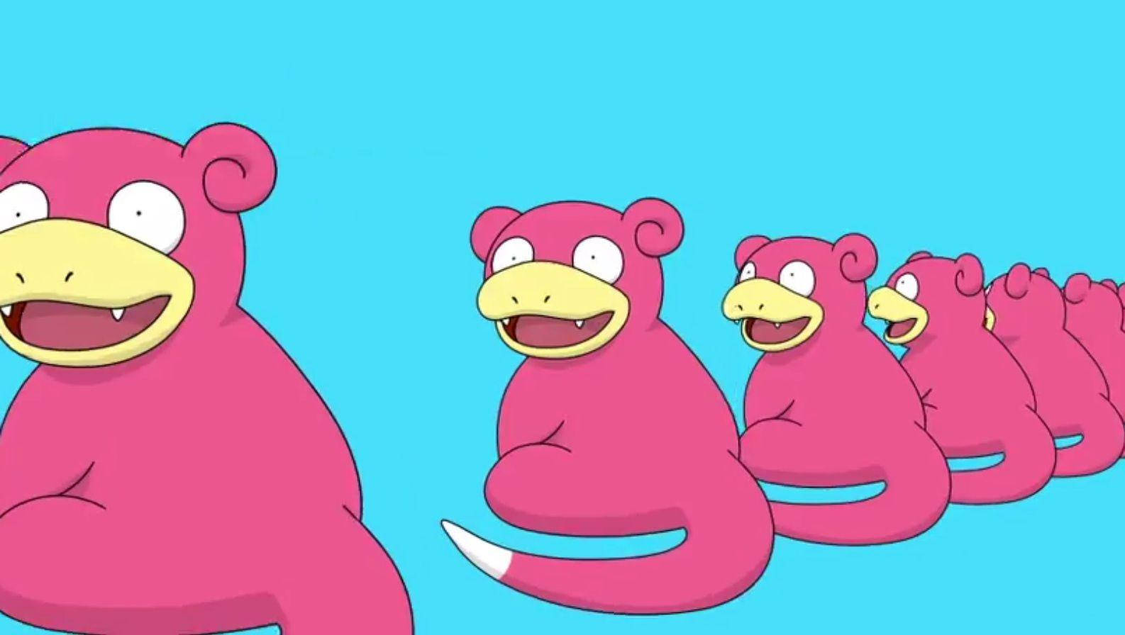 Slowpoke Lined-up