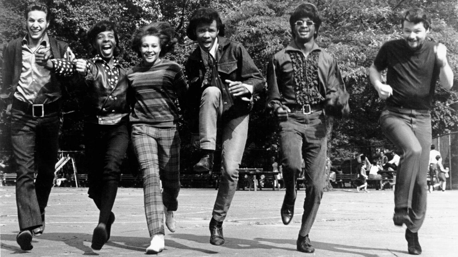 Sly And The Family Stone Black And White Photo Background