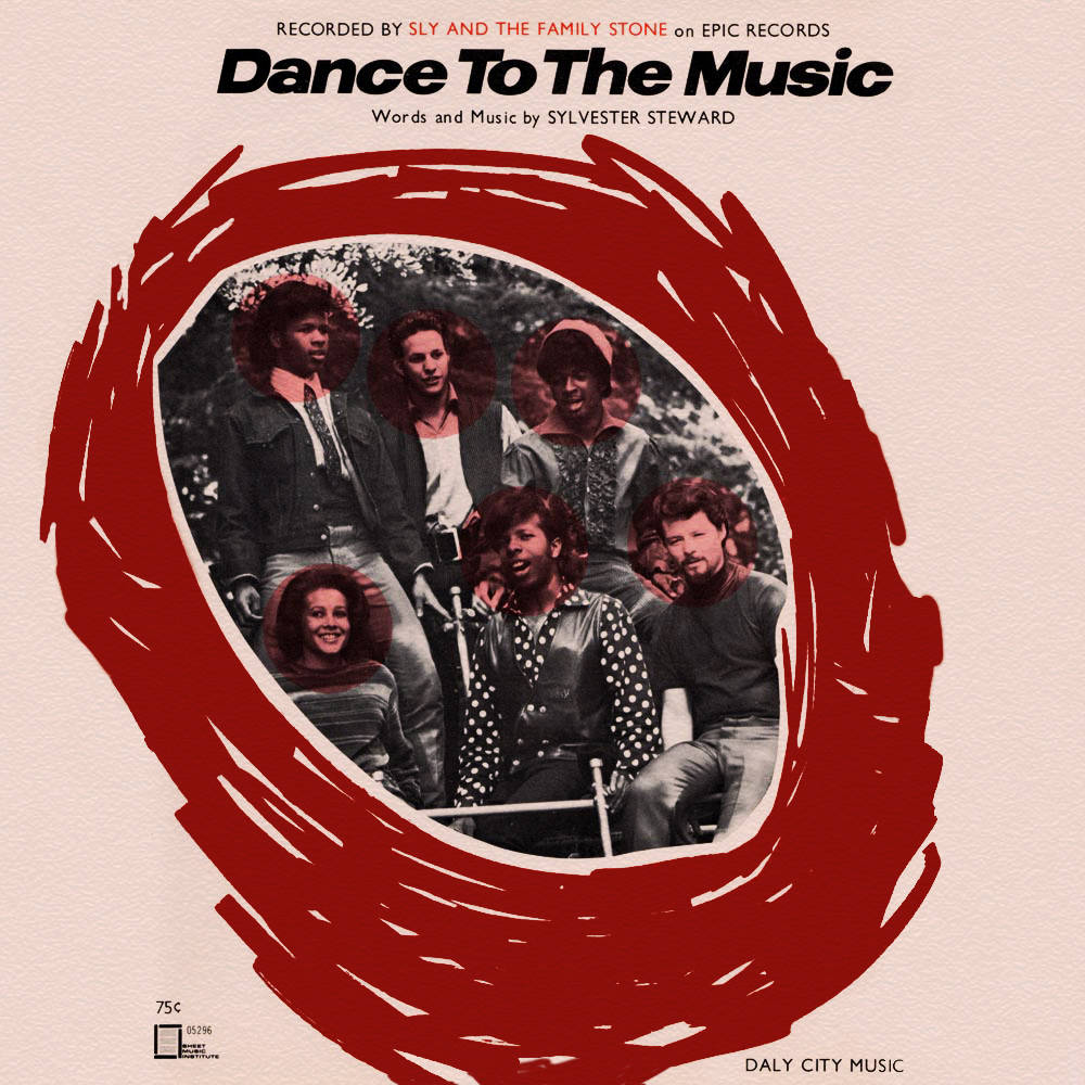 Sly And The Family Stone Dance To The Music Background