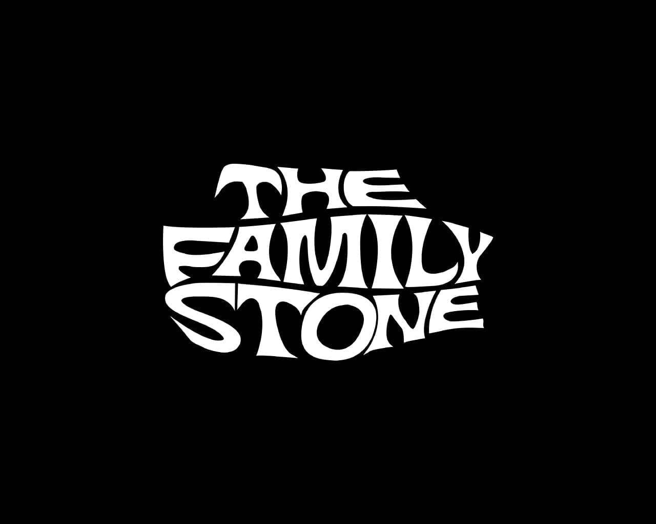 Sly And The Family Stone Graphic Text Background