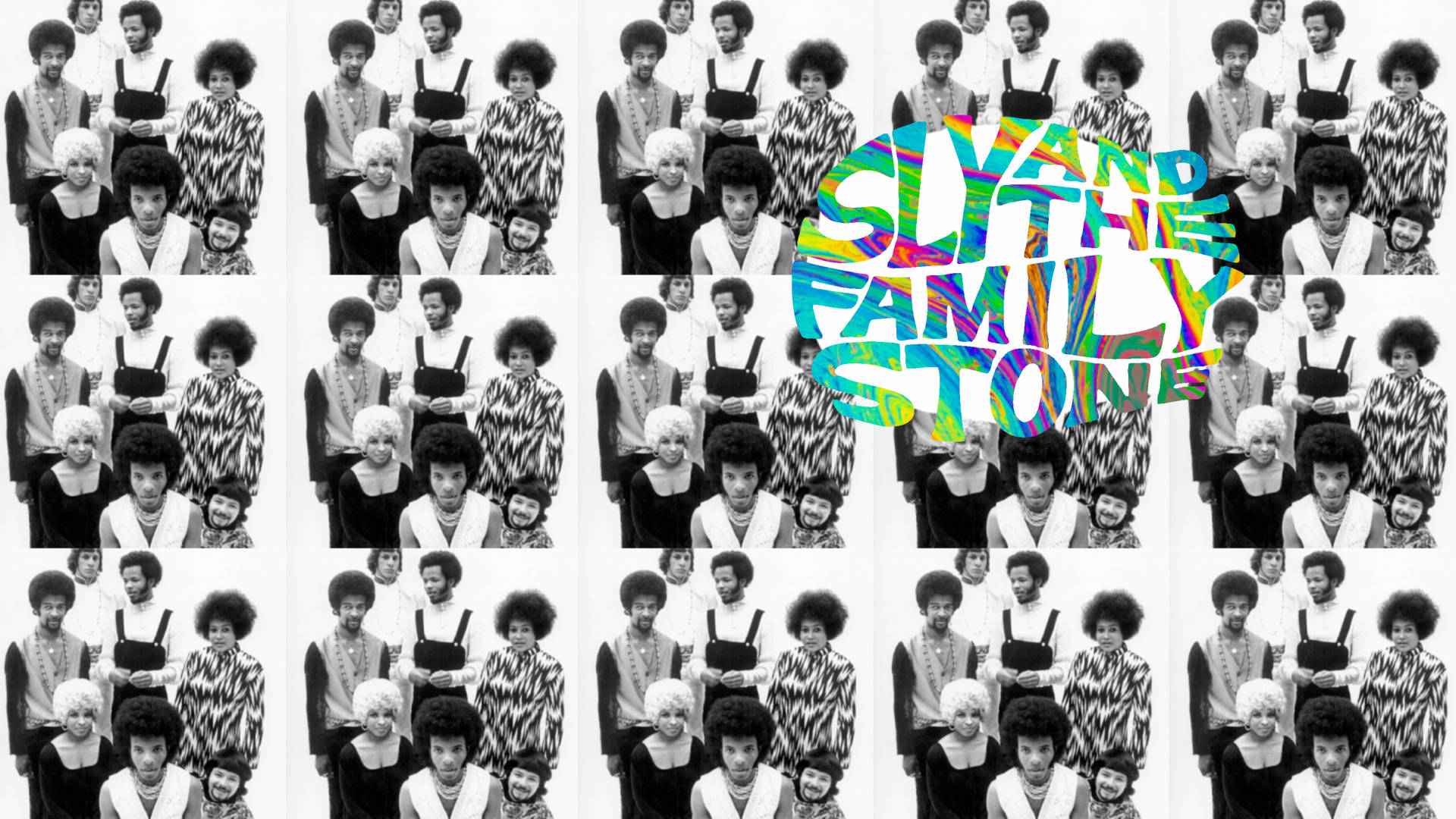 Sly And The Family Stone Poster Design