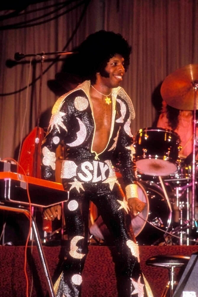 Sly And The Family Stone Stage Performance Background