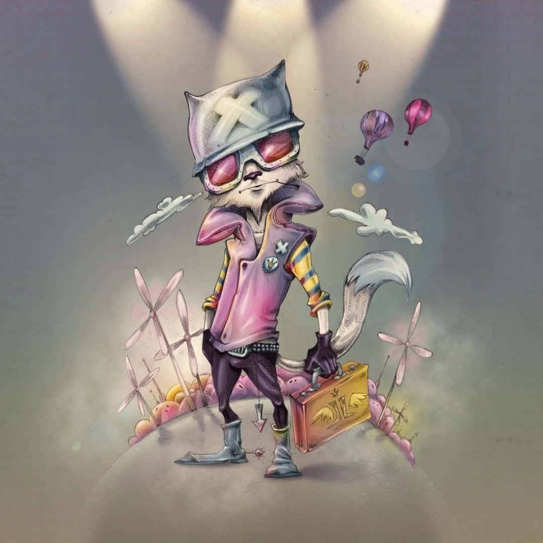 Sly And Witty Wolf Cartoon Pfp