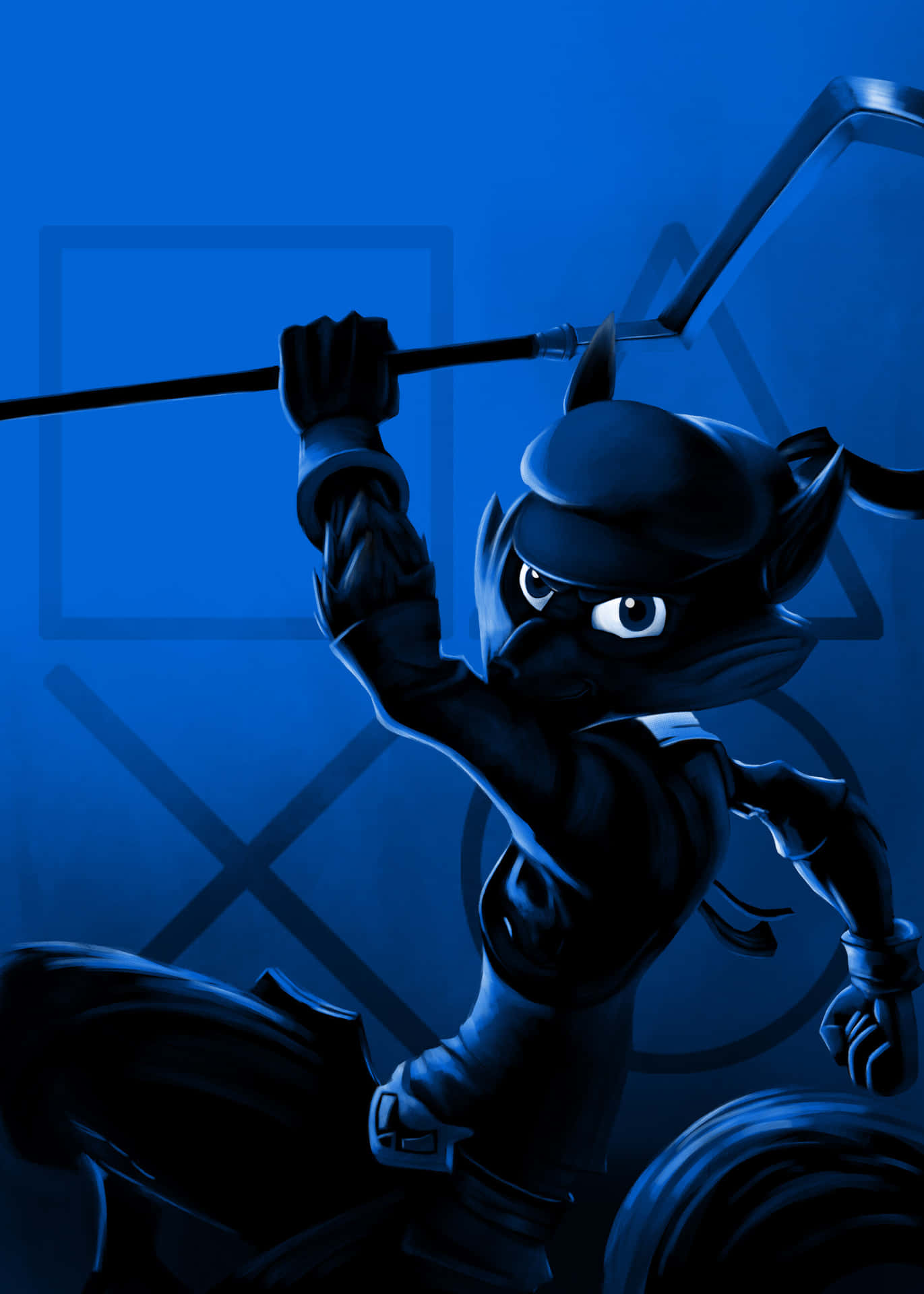 Sly Cooper And His Baton Background