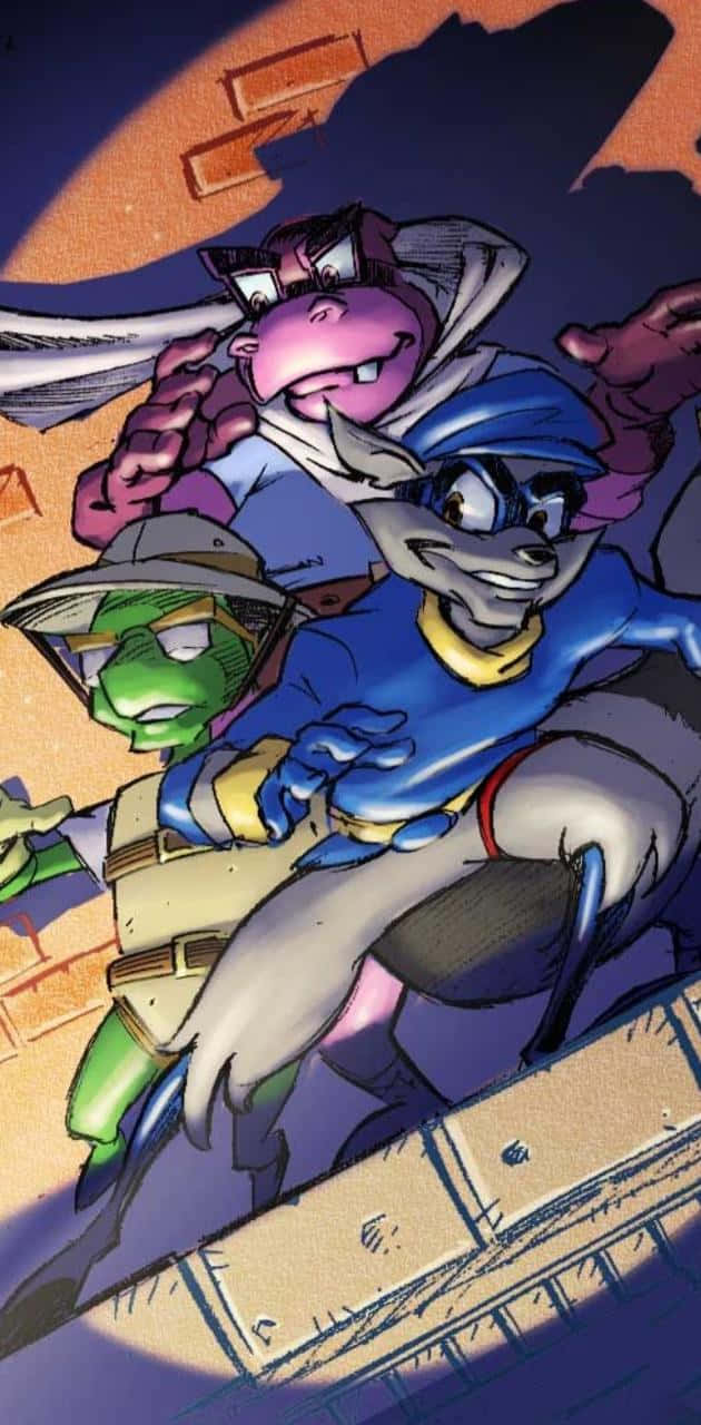 Sly Cooper Hiding Background