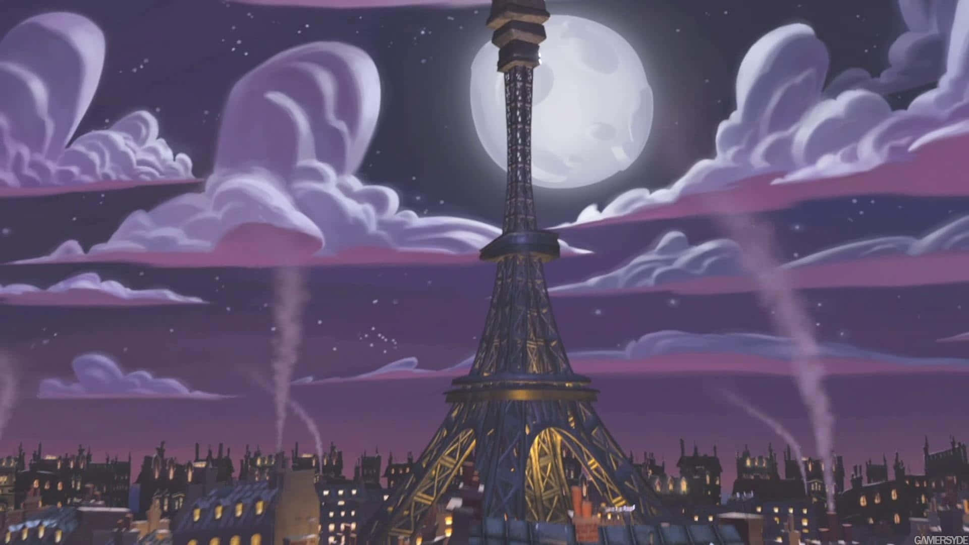 Sly Cooper In Paris Background