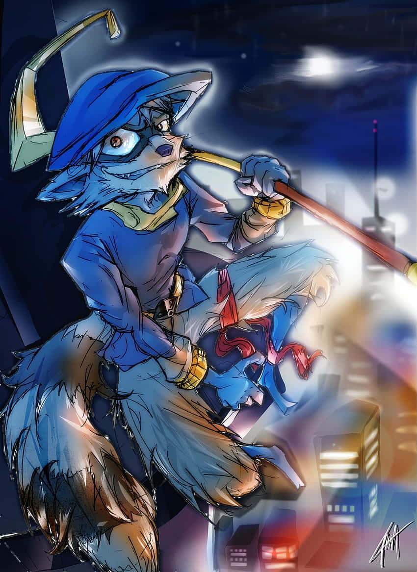 Sly Cooper In The City Background
