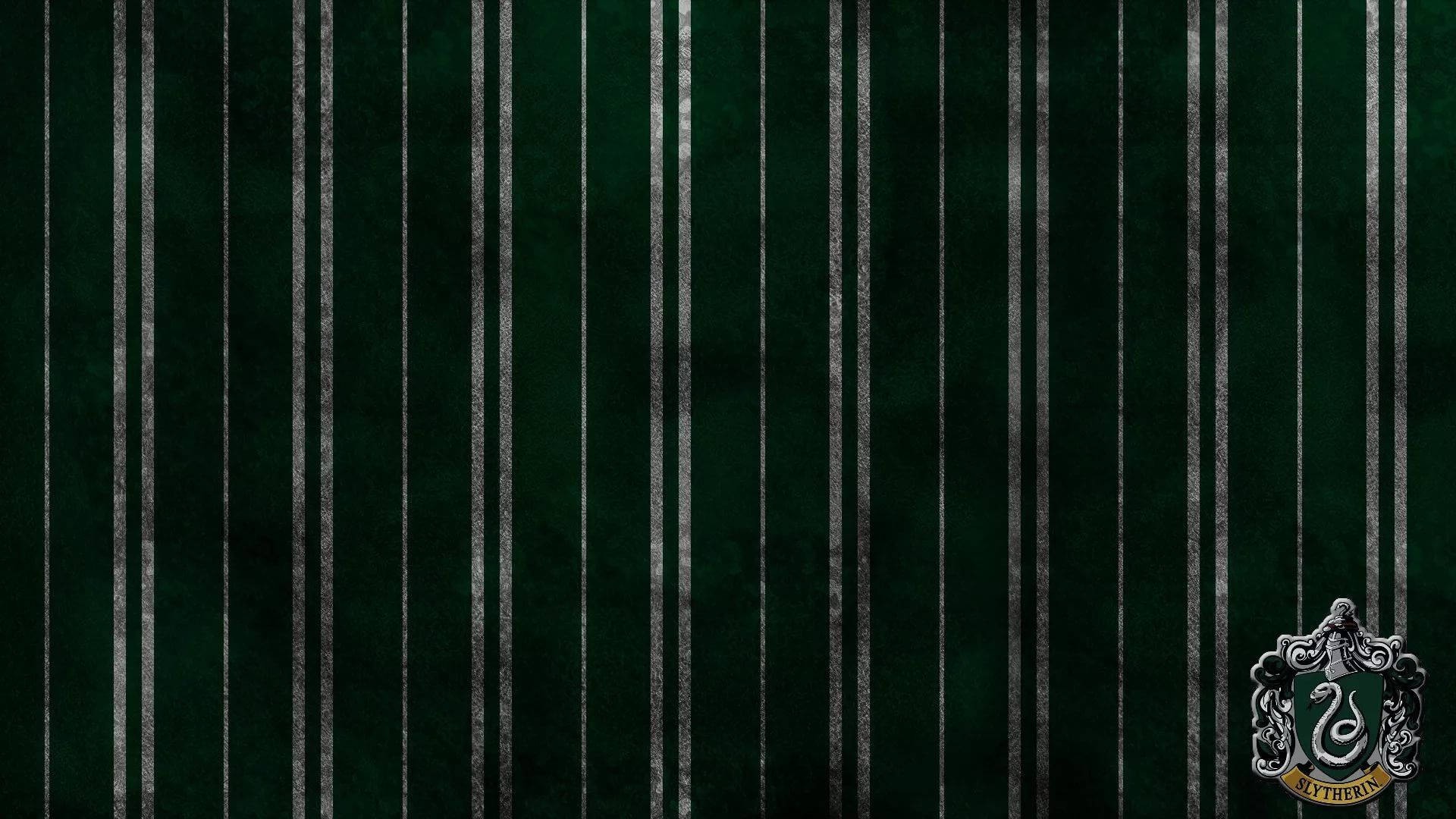 Slytherin Aesthetic Dark Green Fabric Background