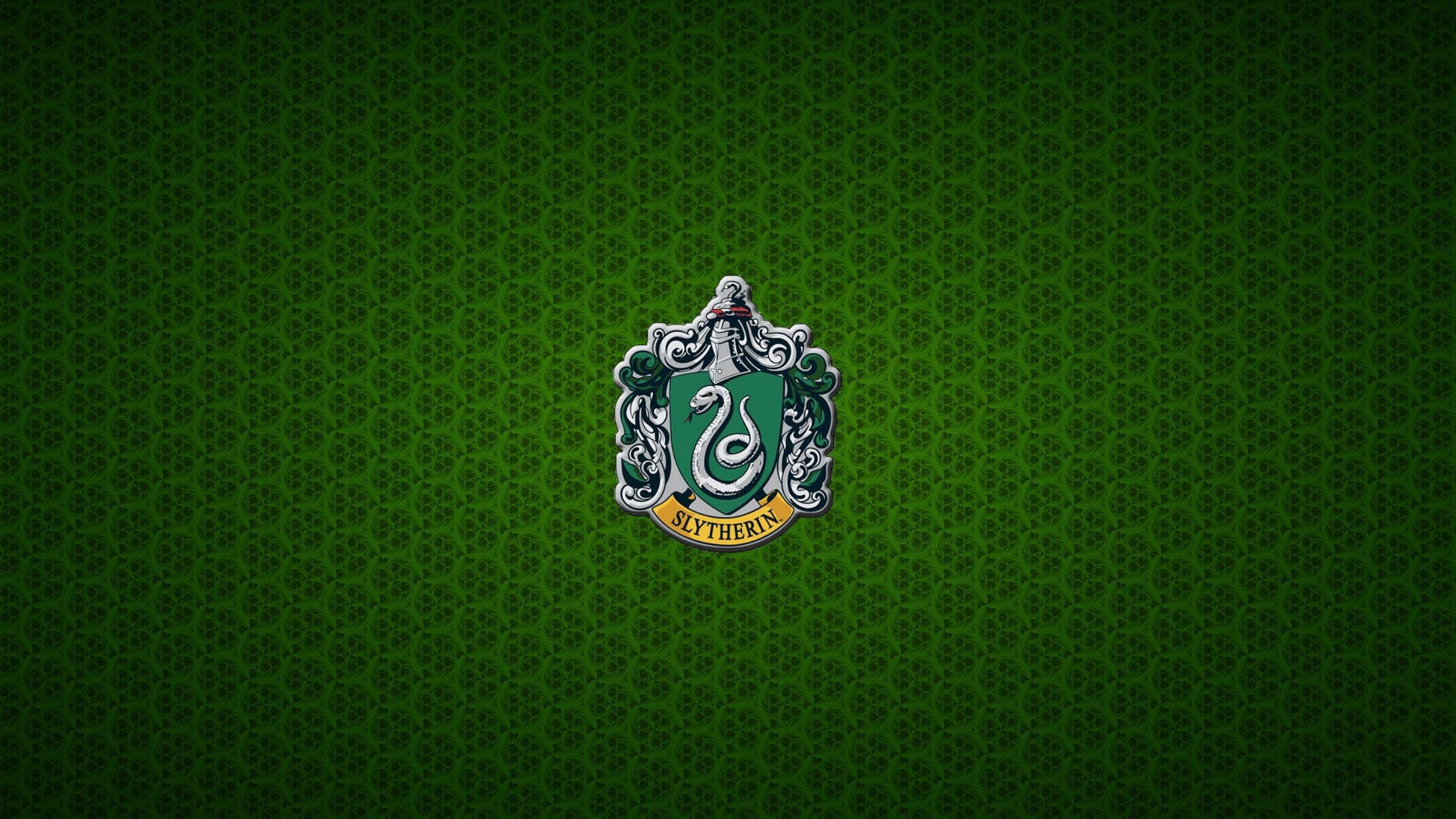 Slytherin Aesthetic Identical Green Detailing Background