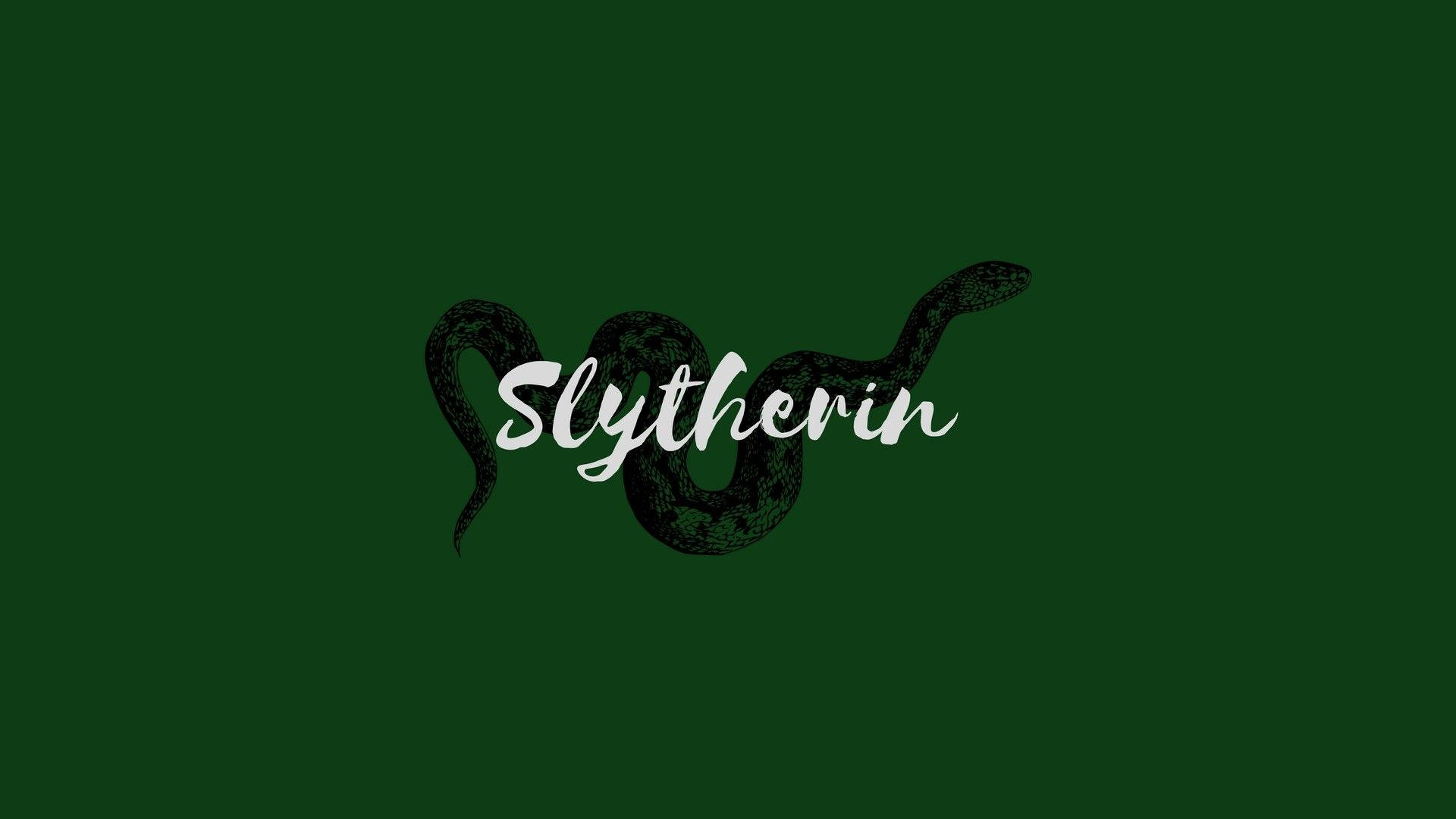 Slytherin Aesthetic Minimalist Poster