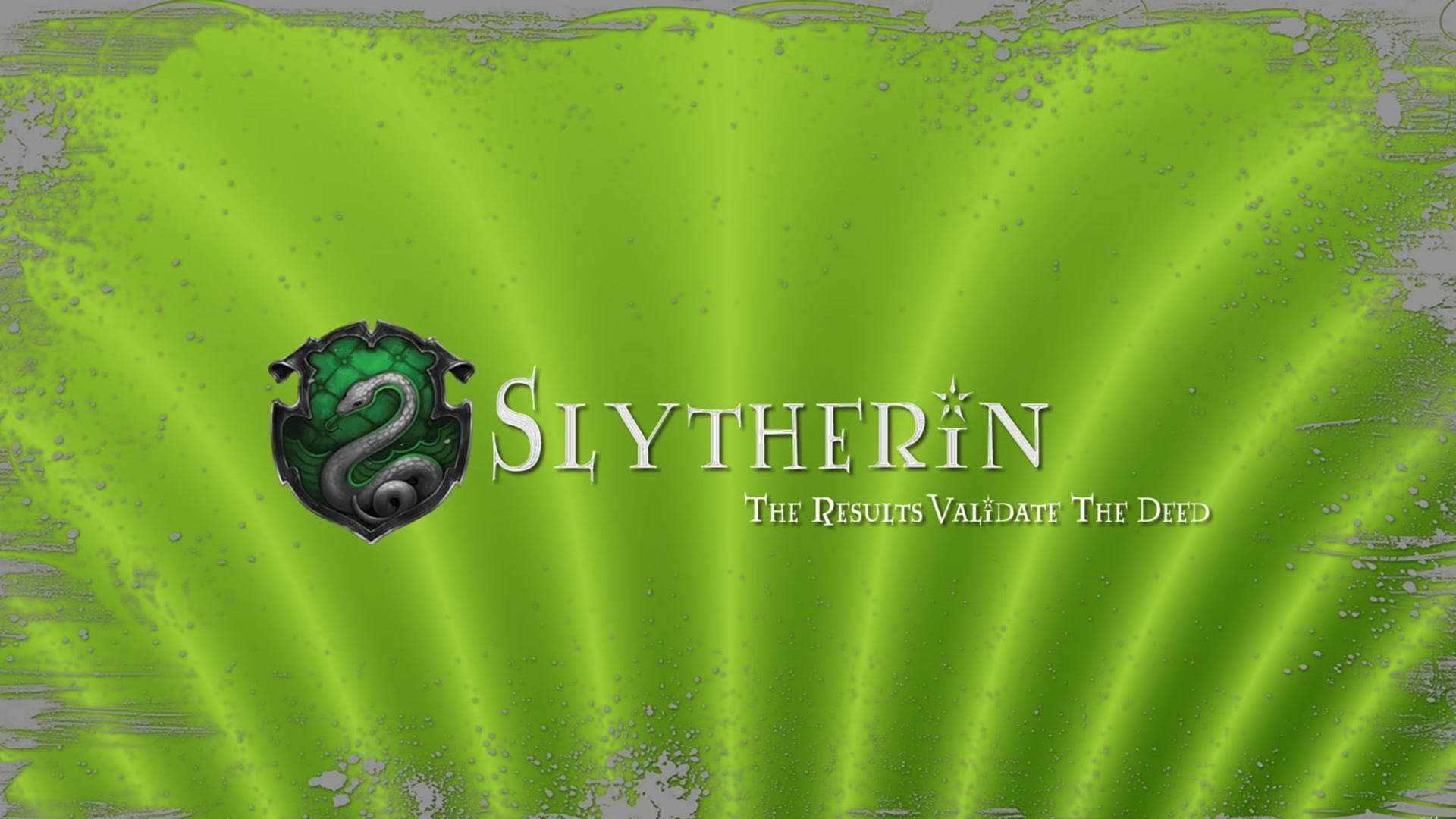 Slytherin Results Validate Quote Background