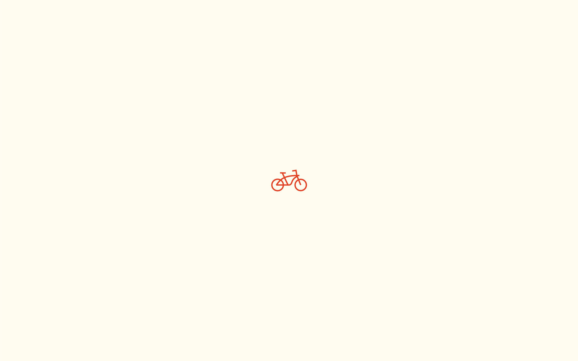 Small Bike In Plain Color Background
