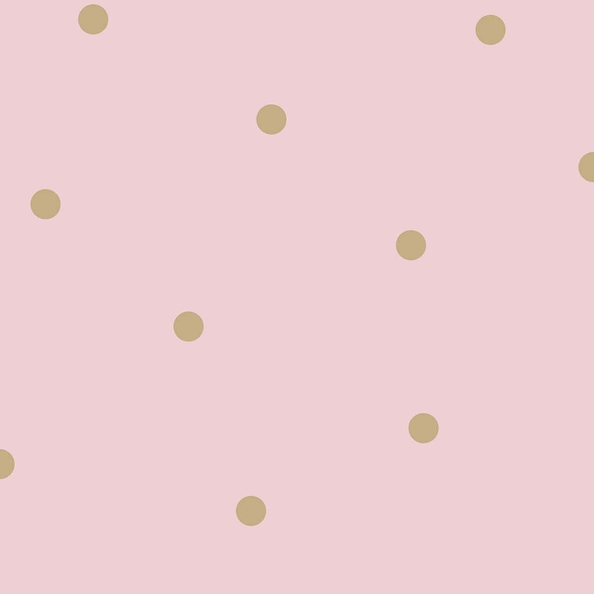 Small Brown And Pink Polka Dot Background