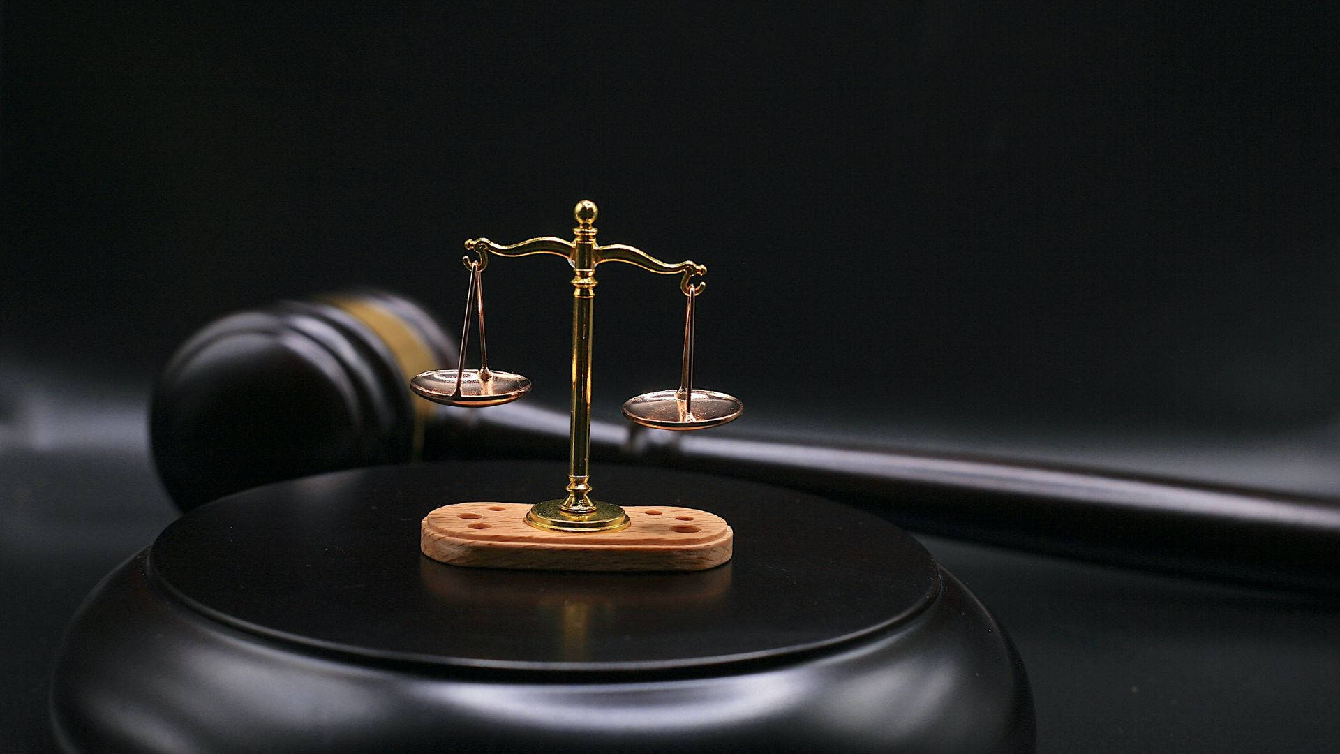 Small Justice Scale Background