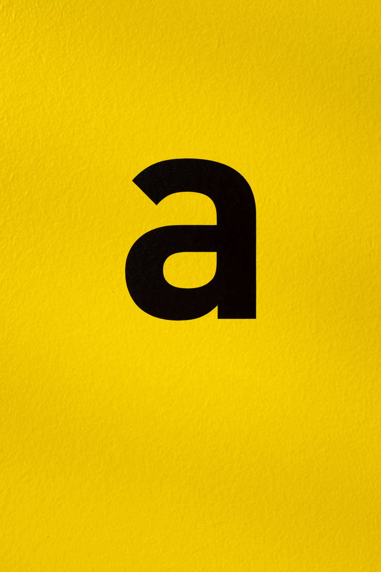 Small Letter A Font Background