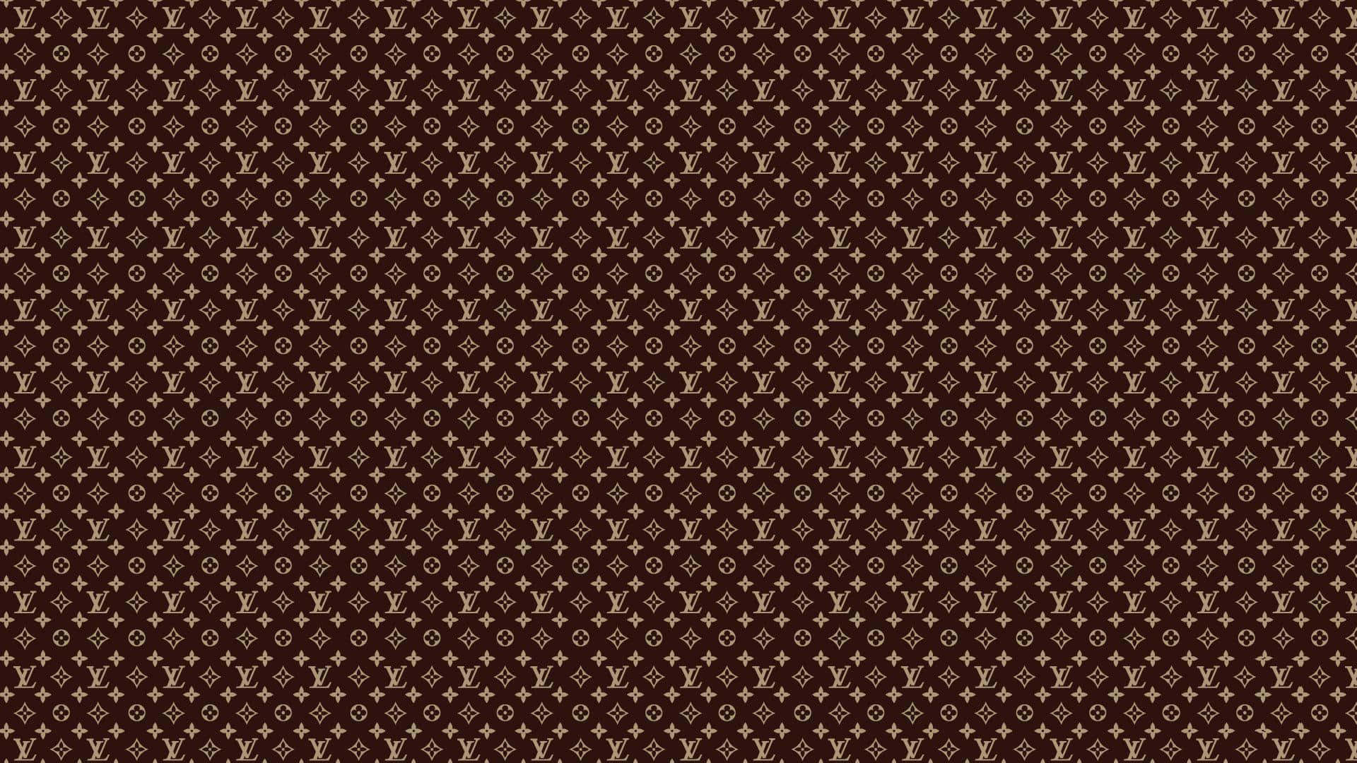 Small Louis Vuitton Brown Monogram Desktop Background