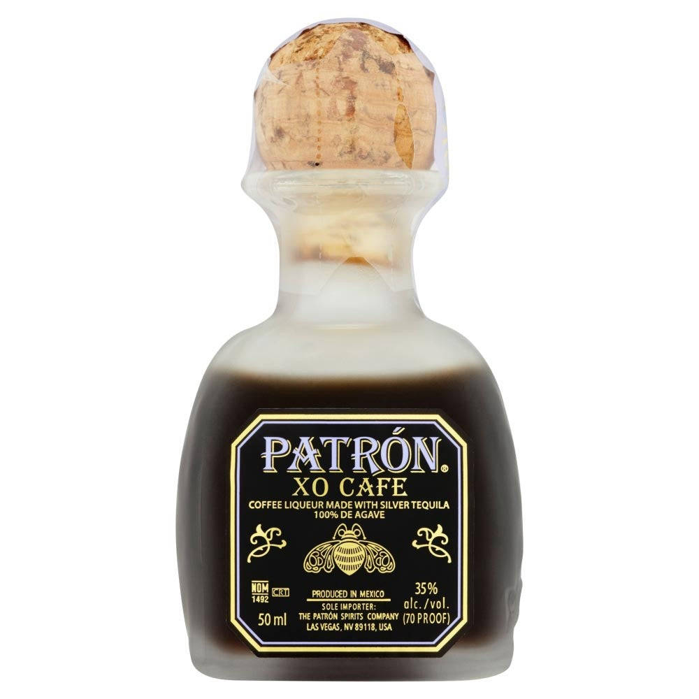 Small Patron Xo Cafe Bottle Background