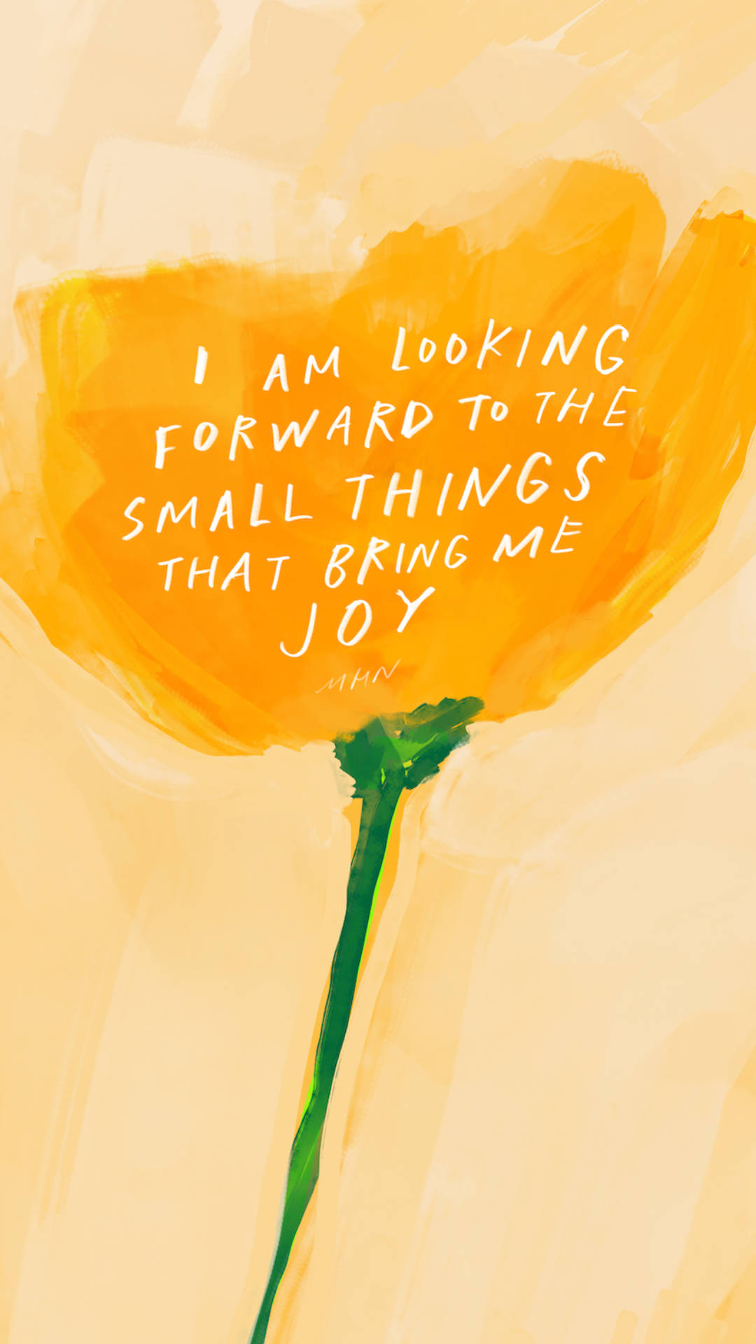 Small Things Joy Affirmation Background