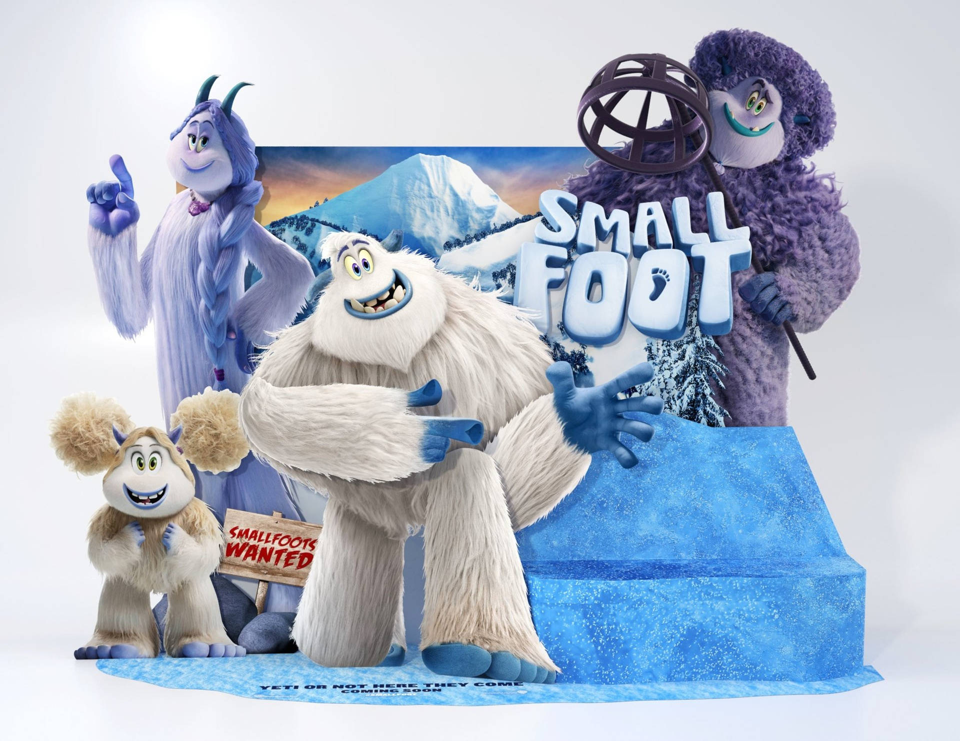 Smallfoot Wanted Poster