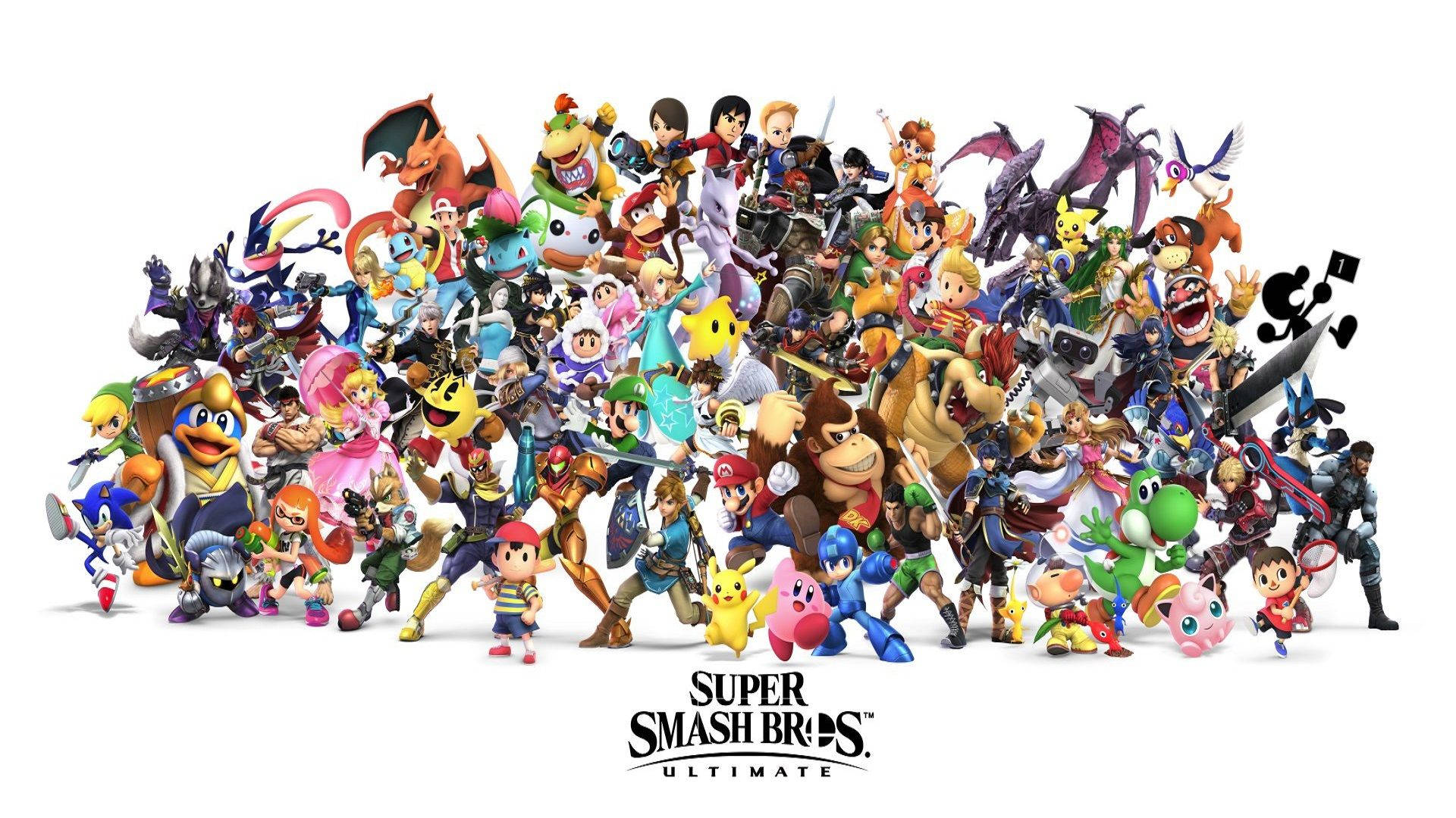 Smash Bros Ultimate Game Characters Background