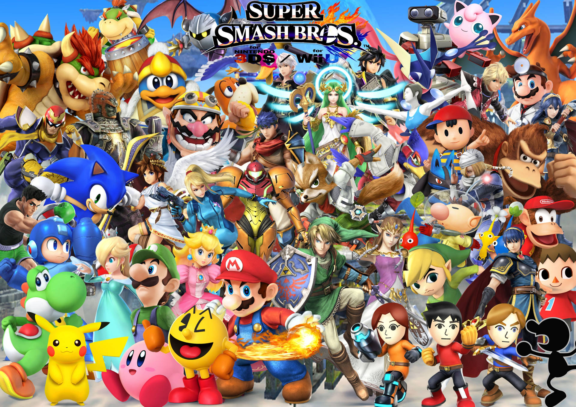 Smash Bros Ultimate Nintendo Game Background