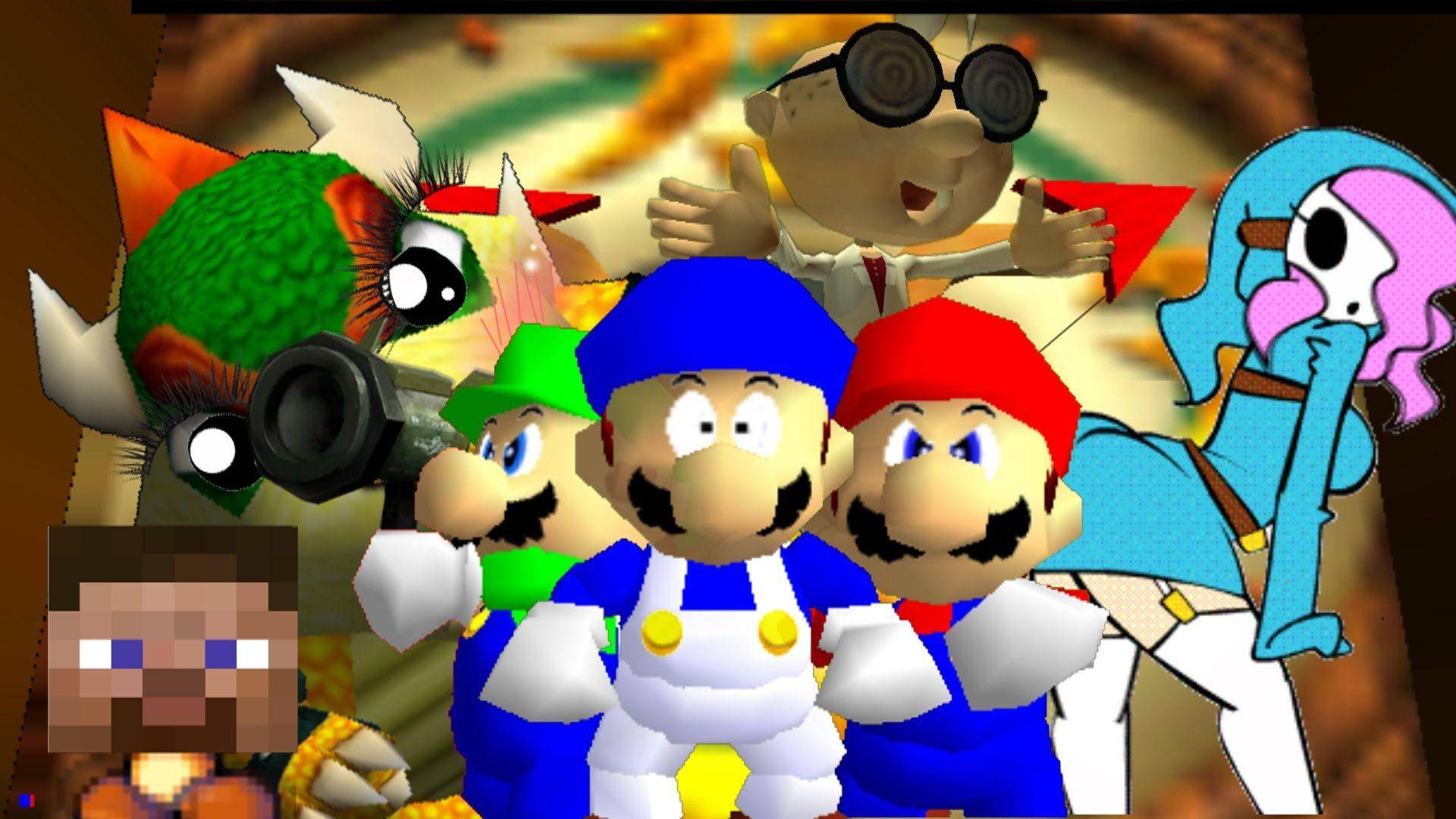Smg4 Marios With Other Characters