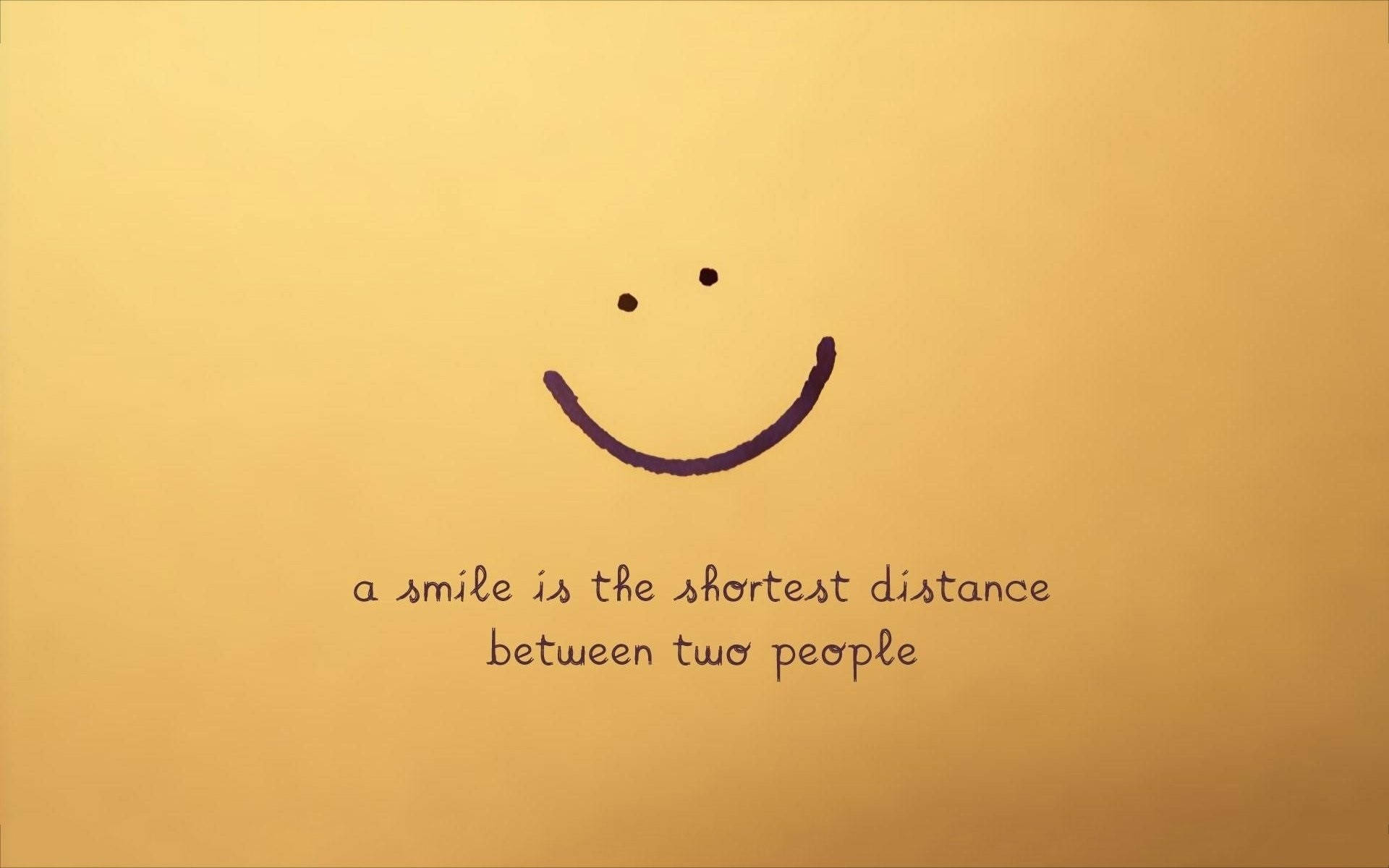 Smile Cute Quote Background