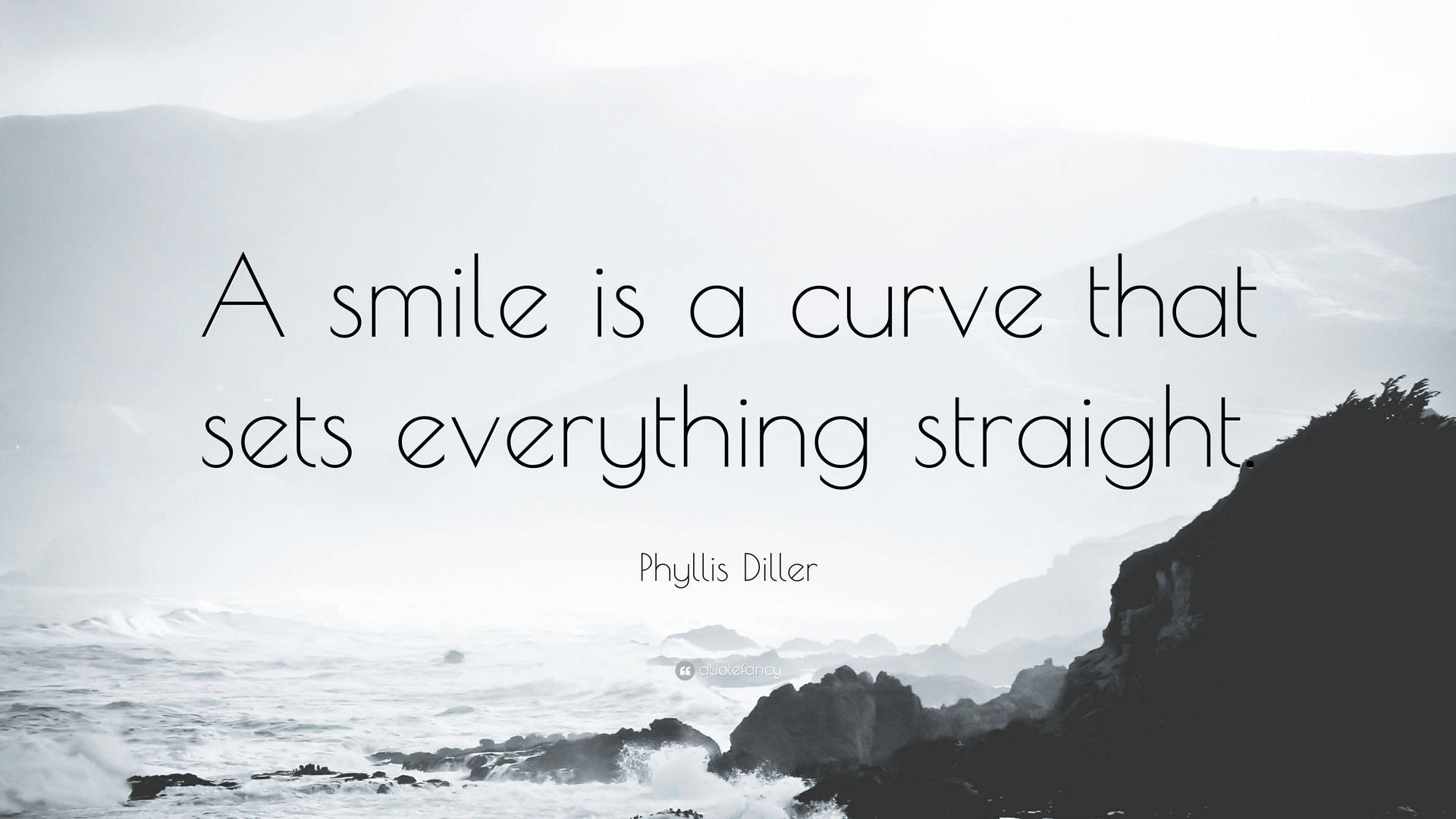 Smile Is A Curve Quote