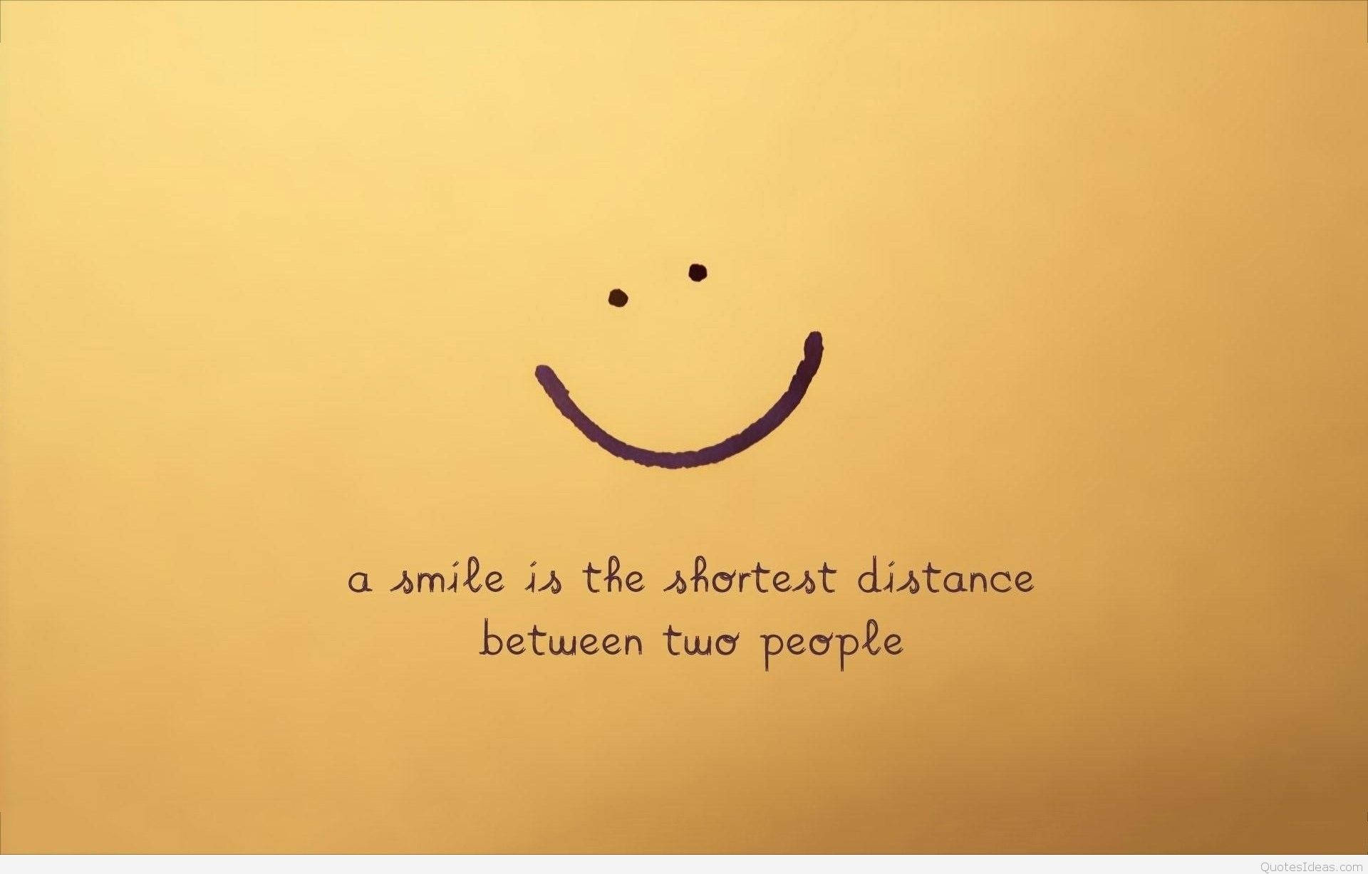 Smile Motivational Quotes Background