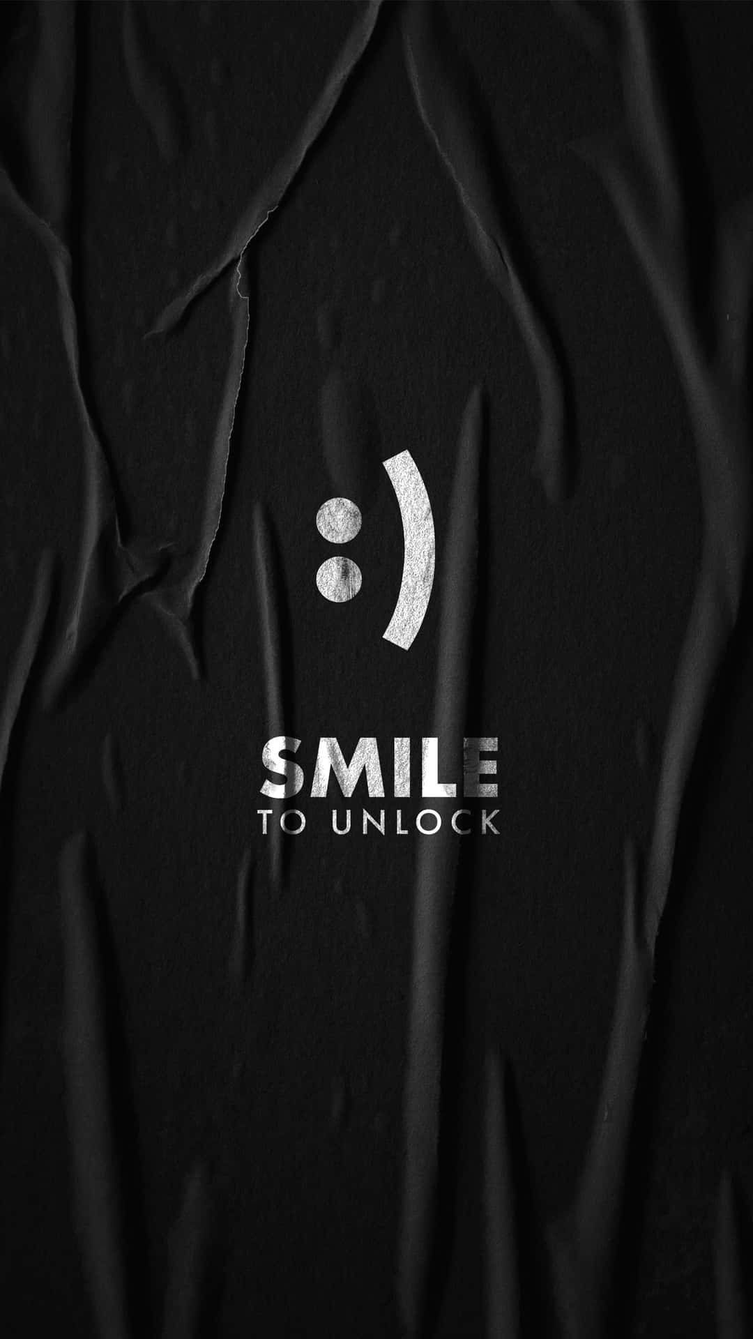Smile To Unlock Funny Lock Screen Background